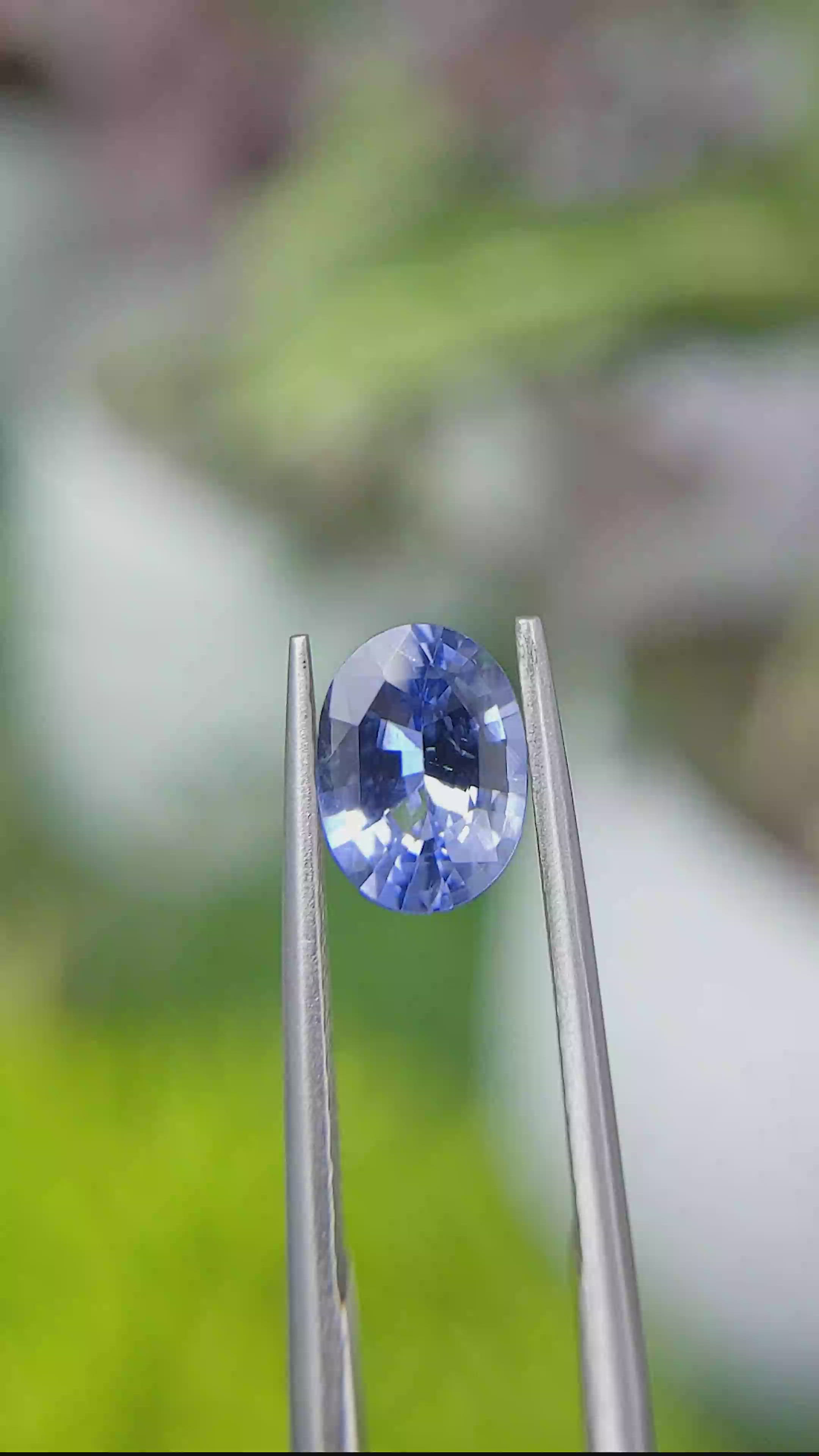 1.48 Ct. Blue Sapphire from Ceylon (Sri Lanka) Size Video