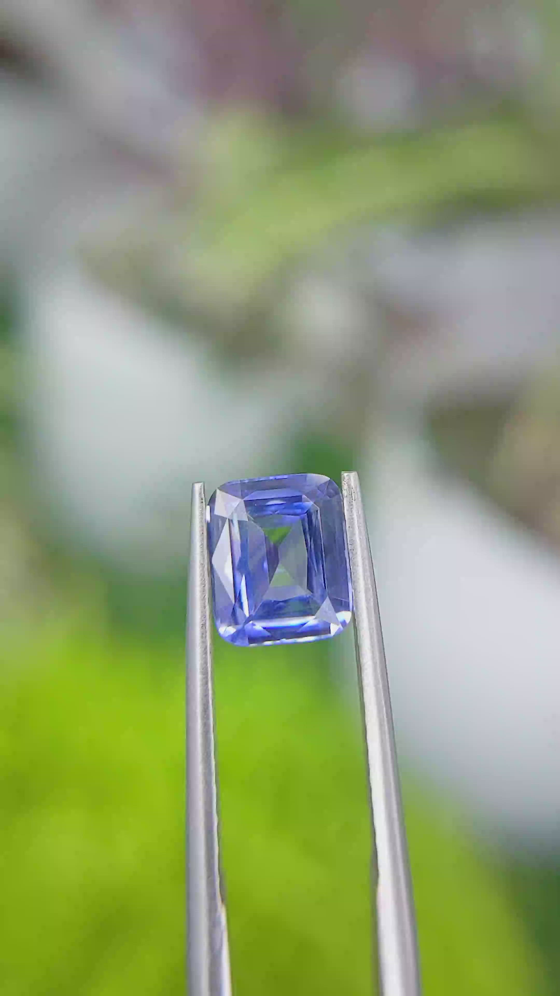 1.51 Ct. Blue Sapphire from Ceylon (Sri Lanka) Size Video