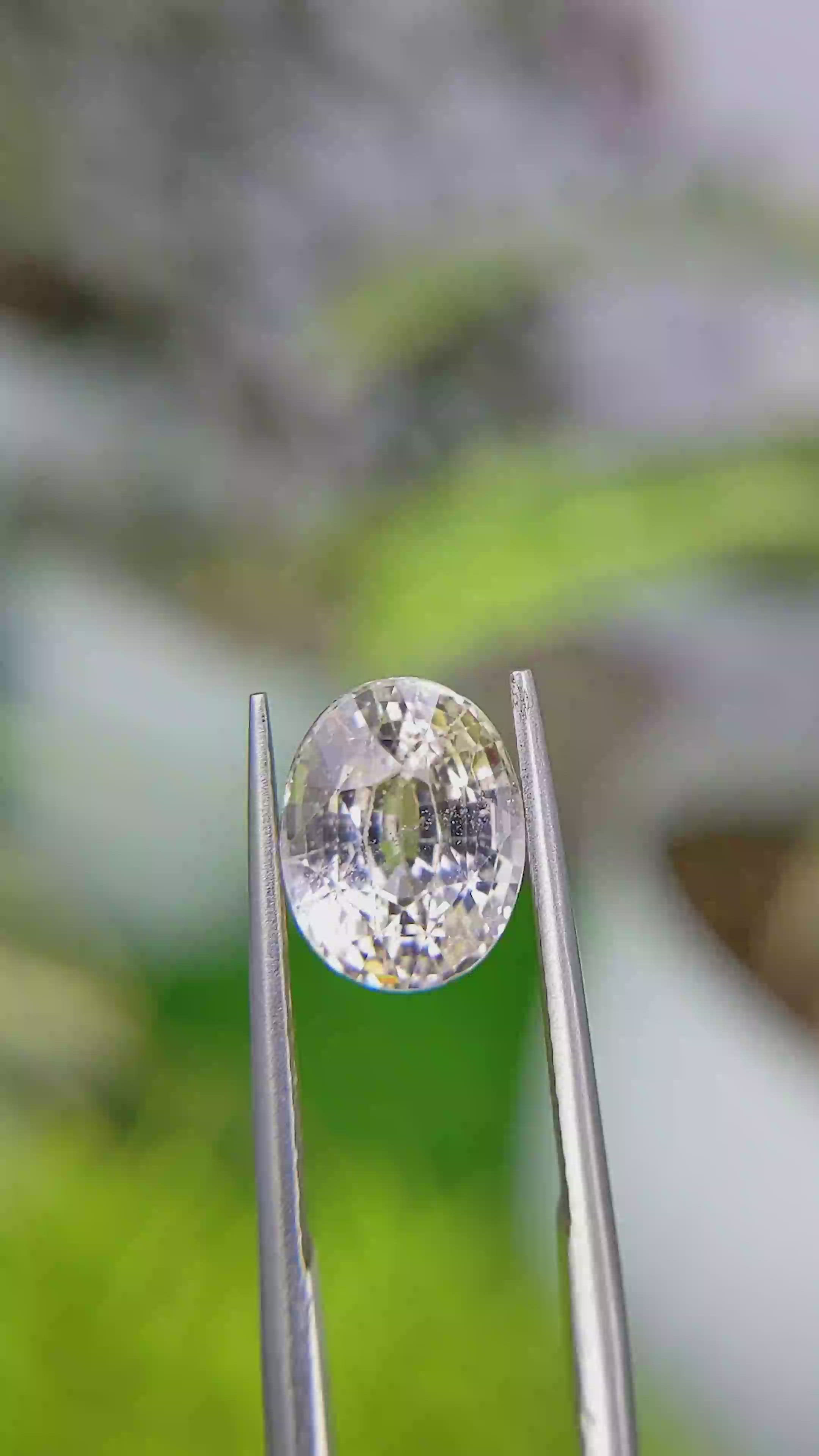 4.01 Ct. Peach Sapphire from Madagascar Size Video