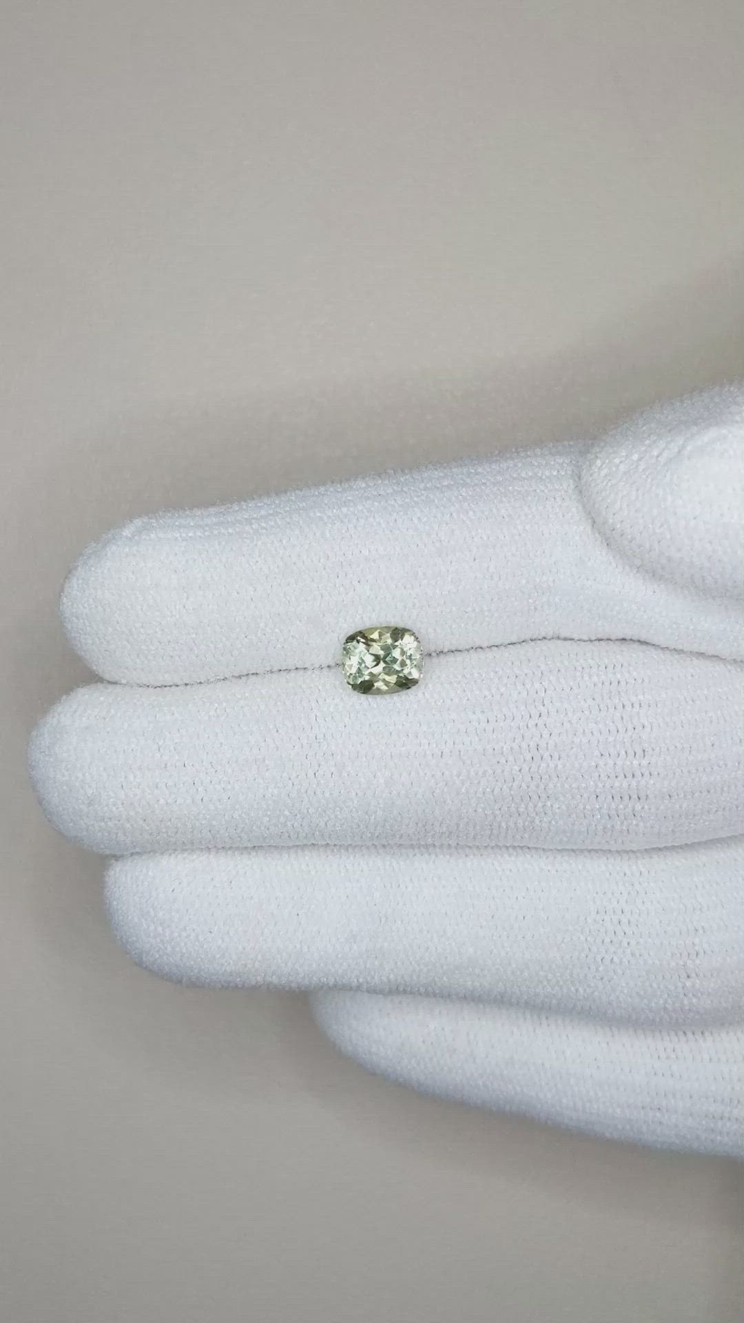 1.08 Ct. Bi Color Sapphire from Montana Size Video