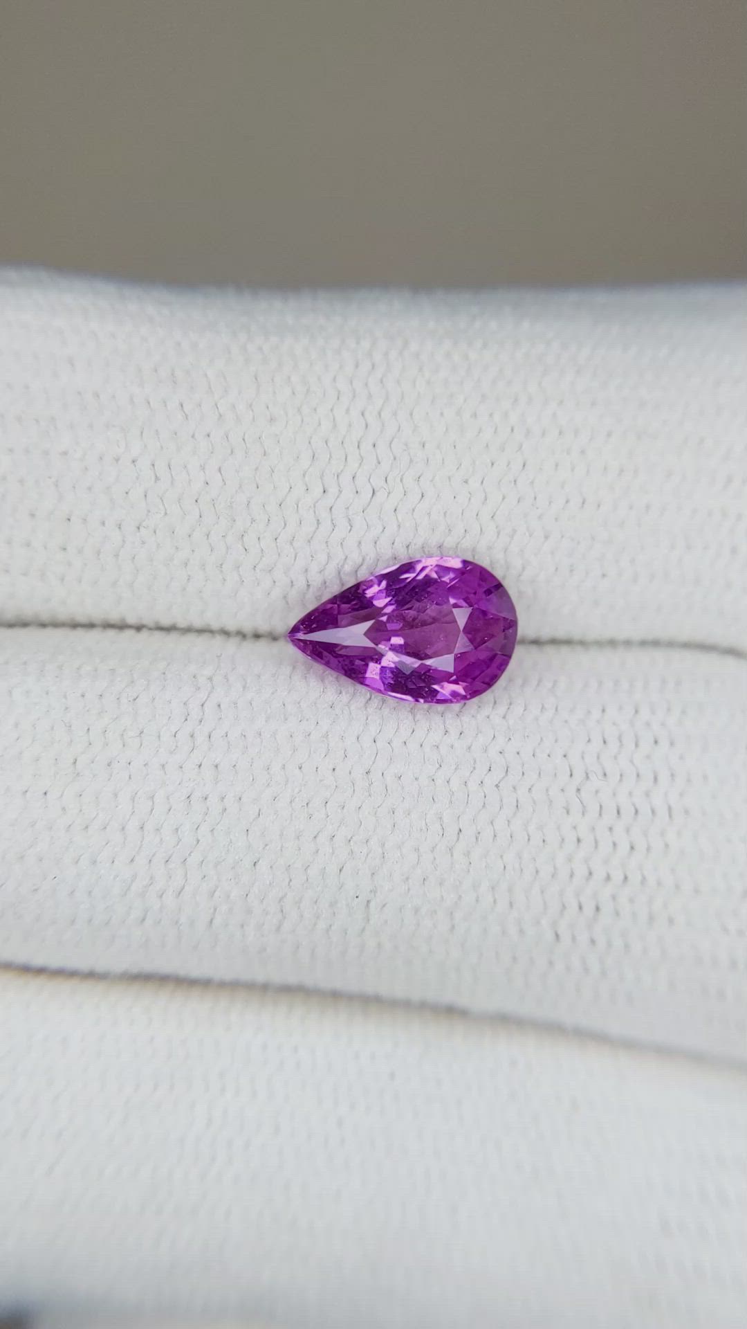 1.60 Ct. Purple Sapphire from Ceylon (Sri Lanka) Size Video