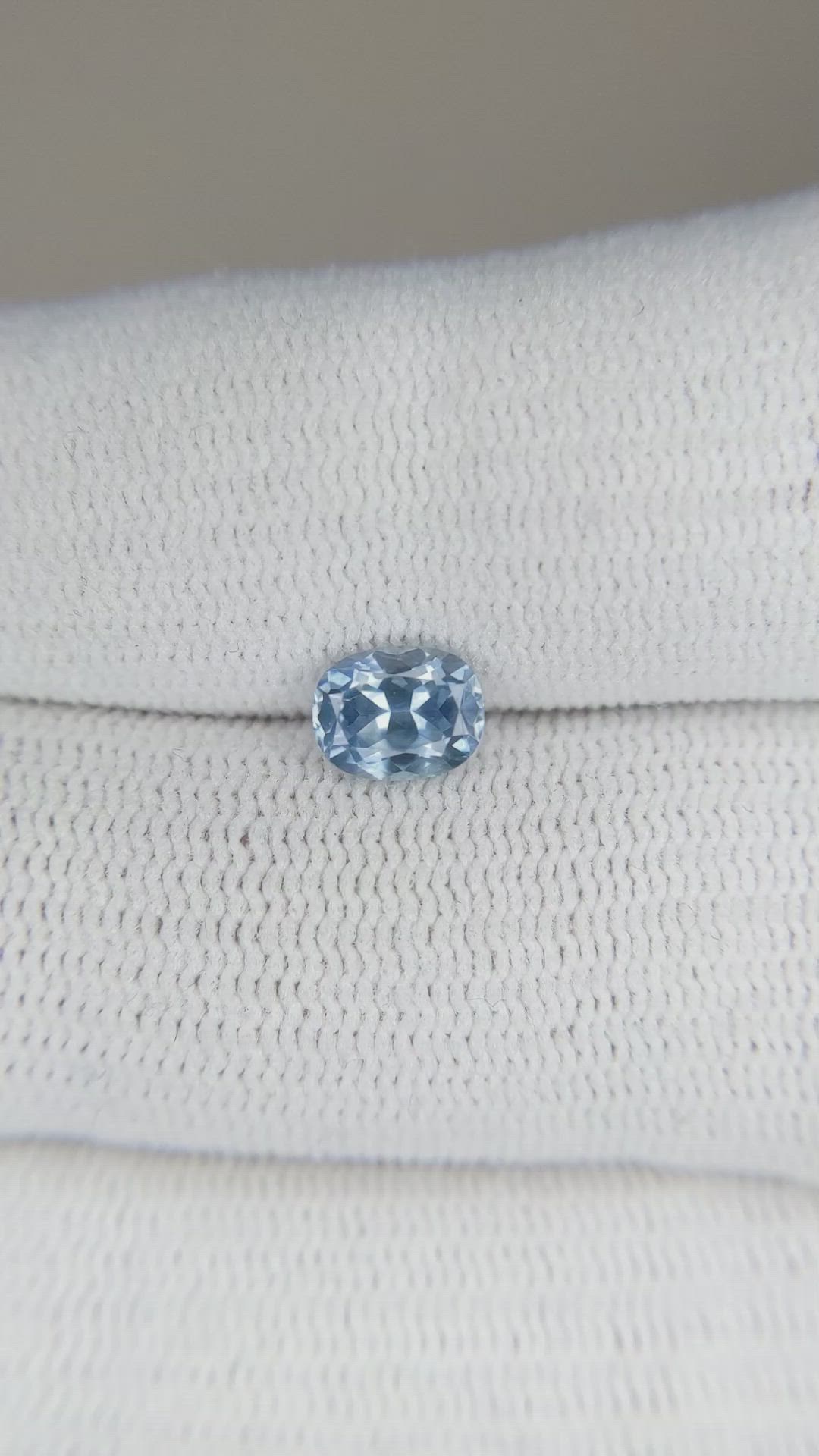 0.94 Ct. Blue Sapphire from Montana Size Video