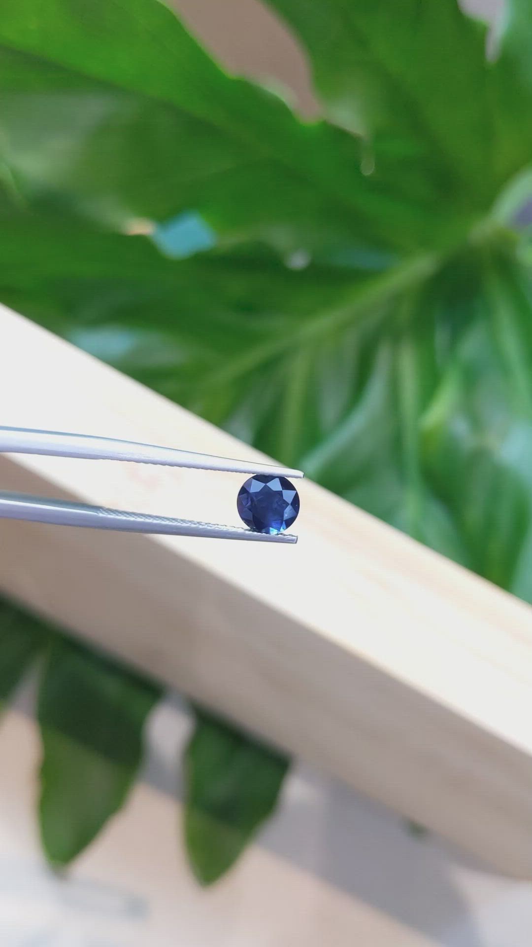 1.20 Ct. Blue Sapphire from Madagascar Size Video