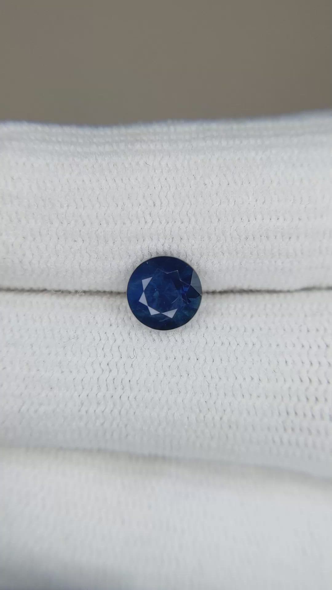 1.20 Ct. Blue Sapphire from Madagascar Size Video