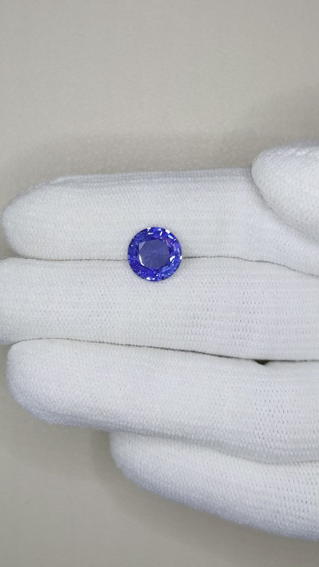2.99 Ct. Blue Sapphire from Ceylon (Sri Lanka) Size Video