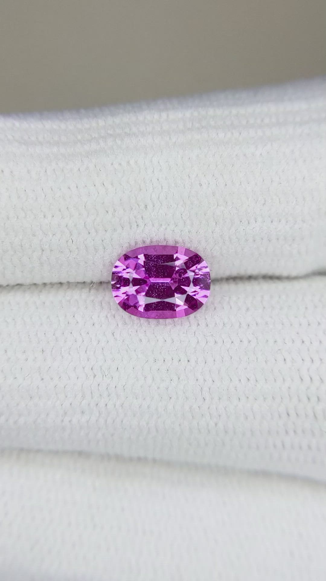 1.47 Ct. Pink Sapphire from Madagascar Size Video