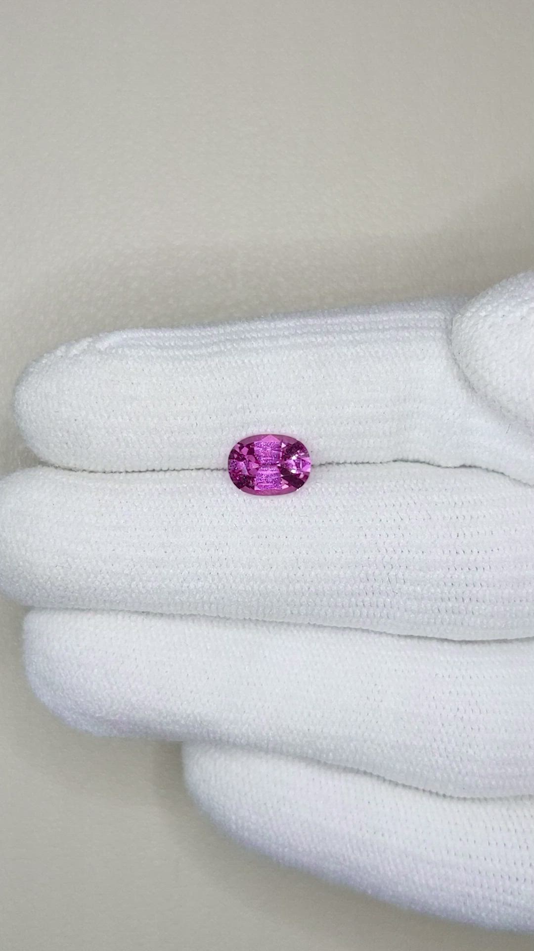 1.47 Ct. Pink Sapphire from Madagascar Size Video