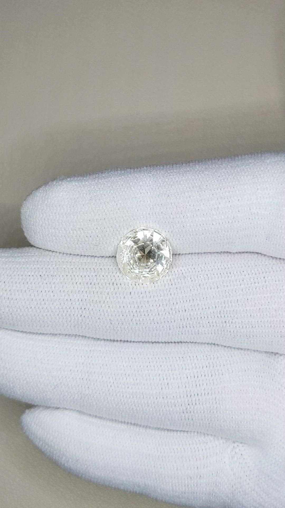 3.34 Ct. Yellow Sapphire from Ceylon (Sri Lanka) Size Video
