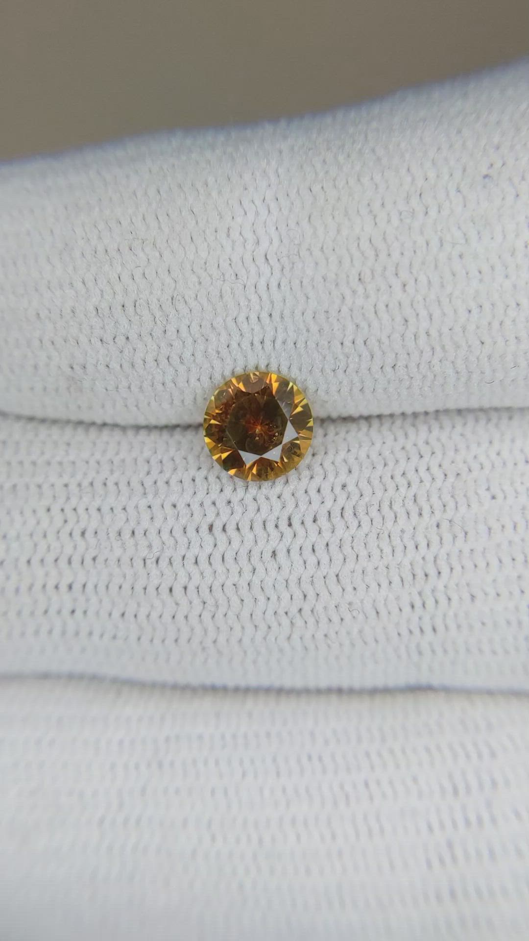 1.16 Ct. Bi Color Sapphire from Montana Size Video
