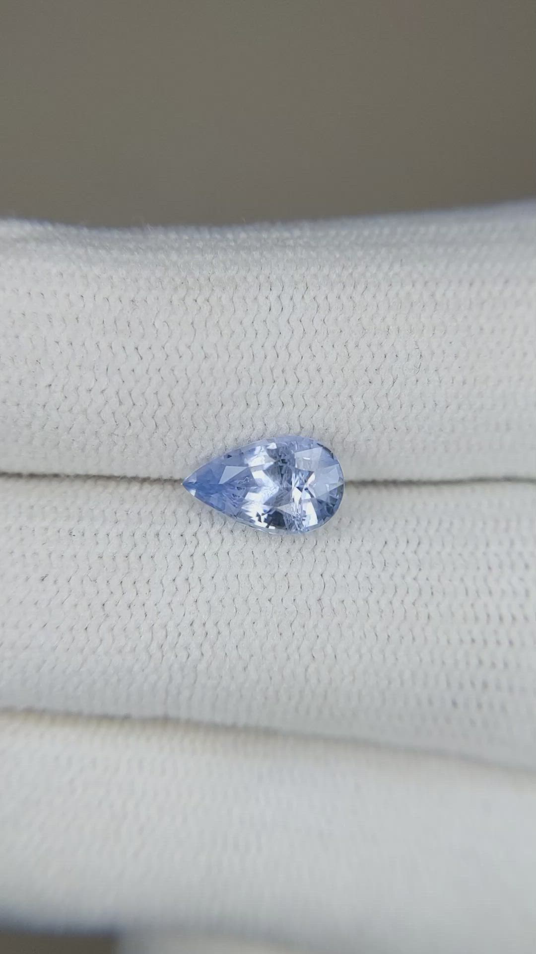 1.36 Ct. Blue Sapphire from Ceylon (Sri Lanka) Size Video