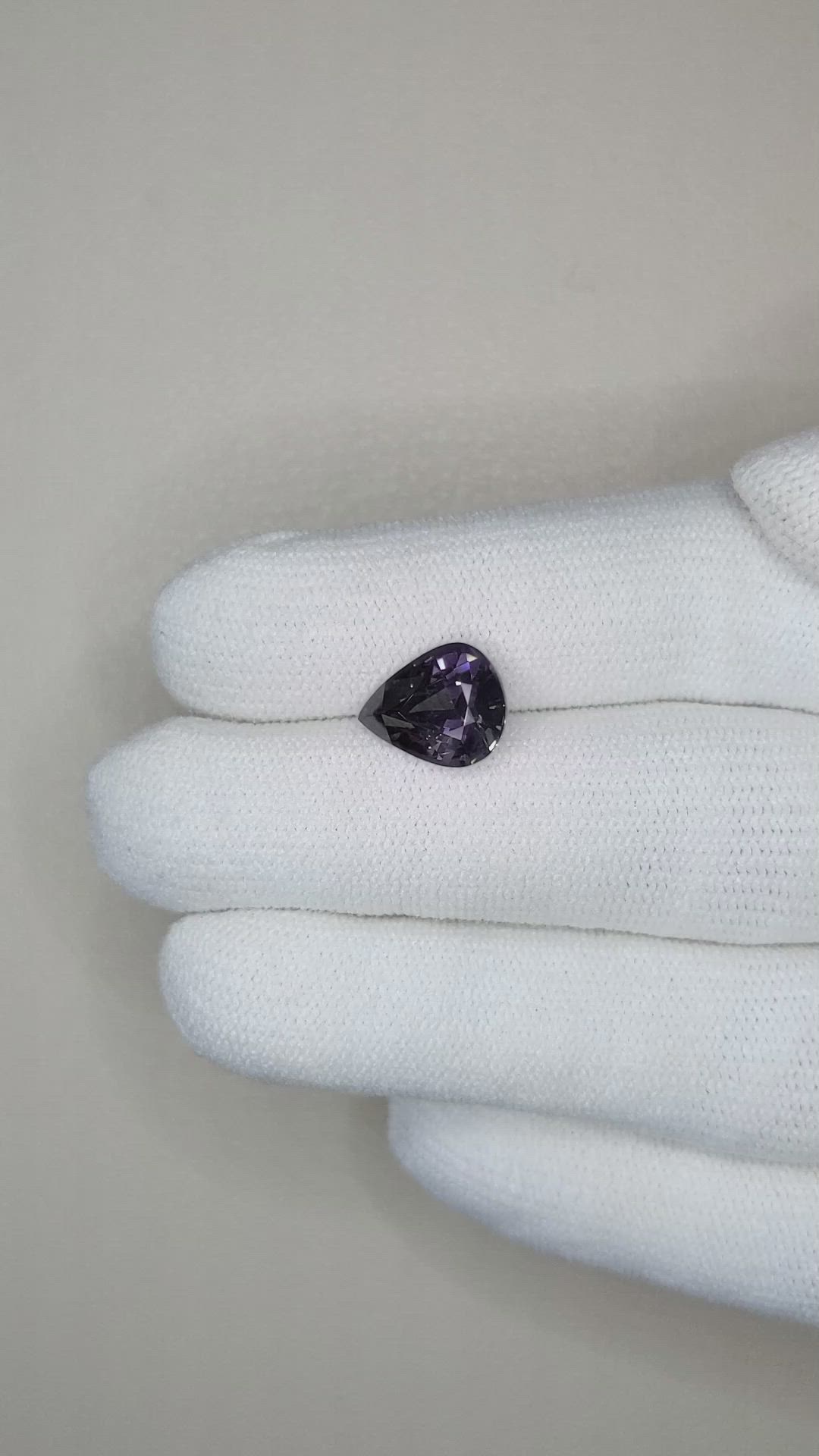 3.58 Ct. Purple Sapphire from Ceylon (Sri Lanka) Size Video