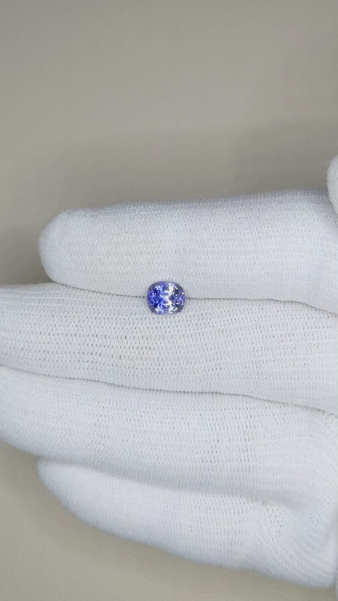 1.31 Ct. Sapphire from Ceylon (Sri Lanka) Size Video