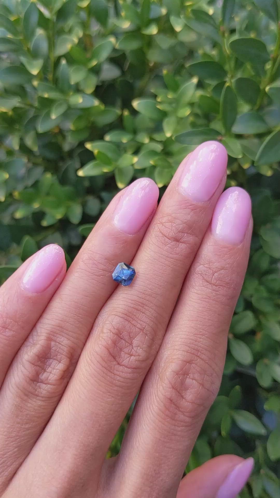 1.05 Ct. Bi Color Sapphire from Madagascar Size Video