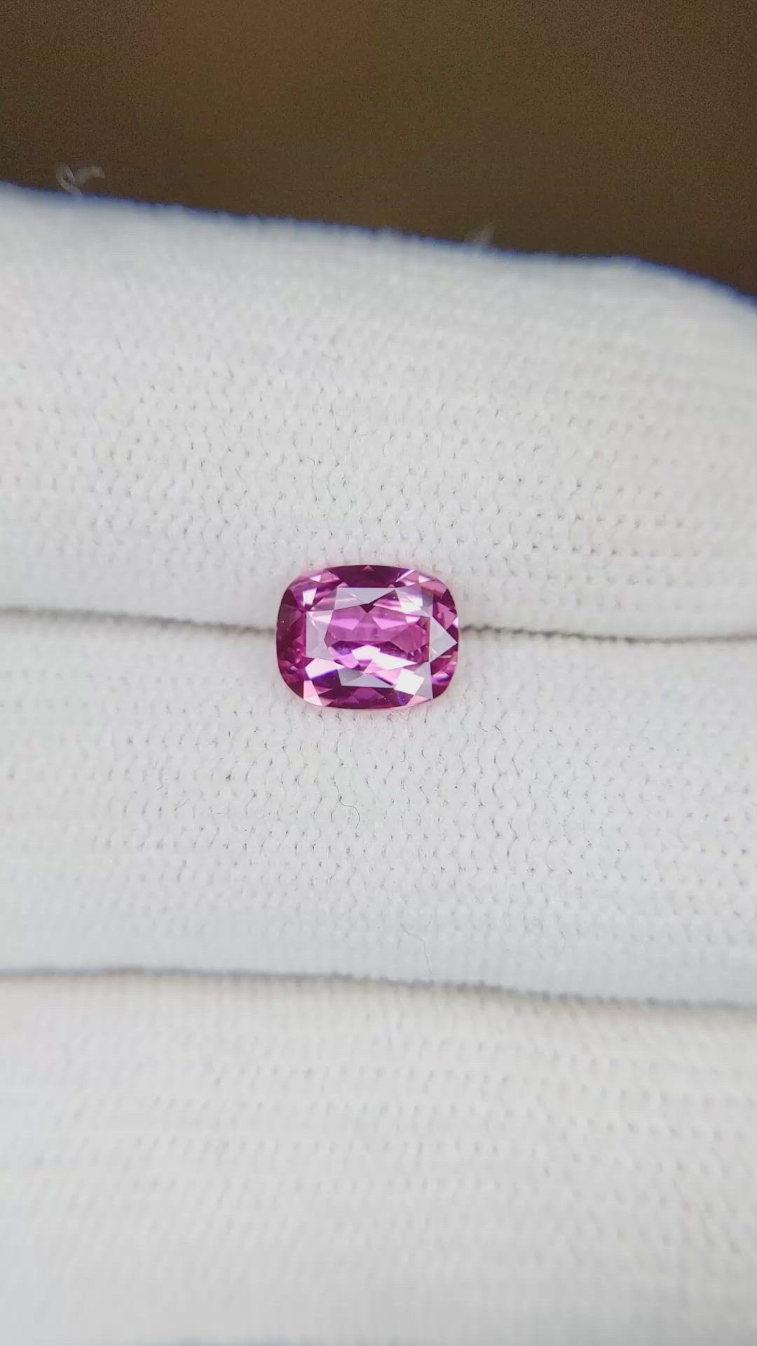 1.16 Ct. Pink Sapphire from Ceylon (Sri Lanka) Size Video