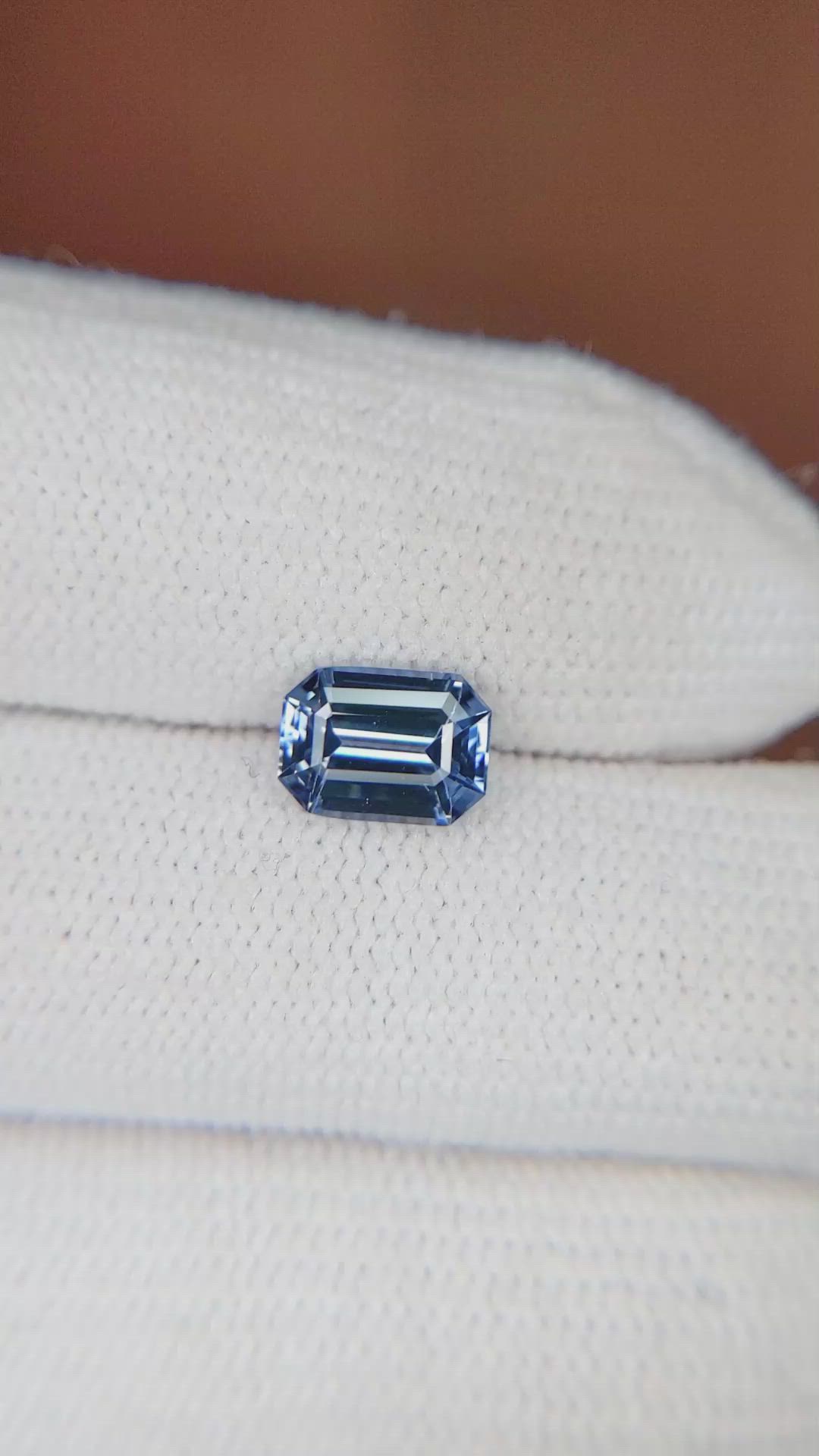 1.46 Ct. Blue Sapphire from Ceylon (Sri Lanka) Size Video