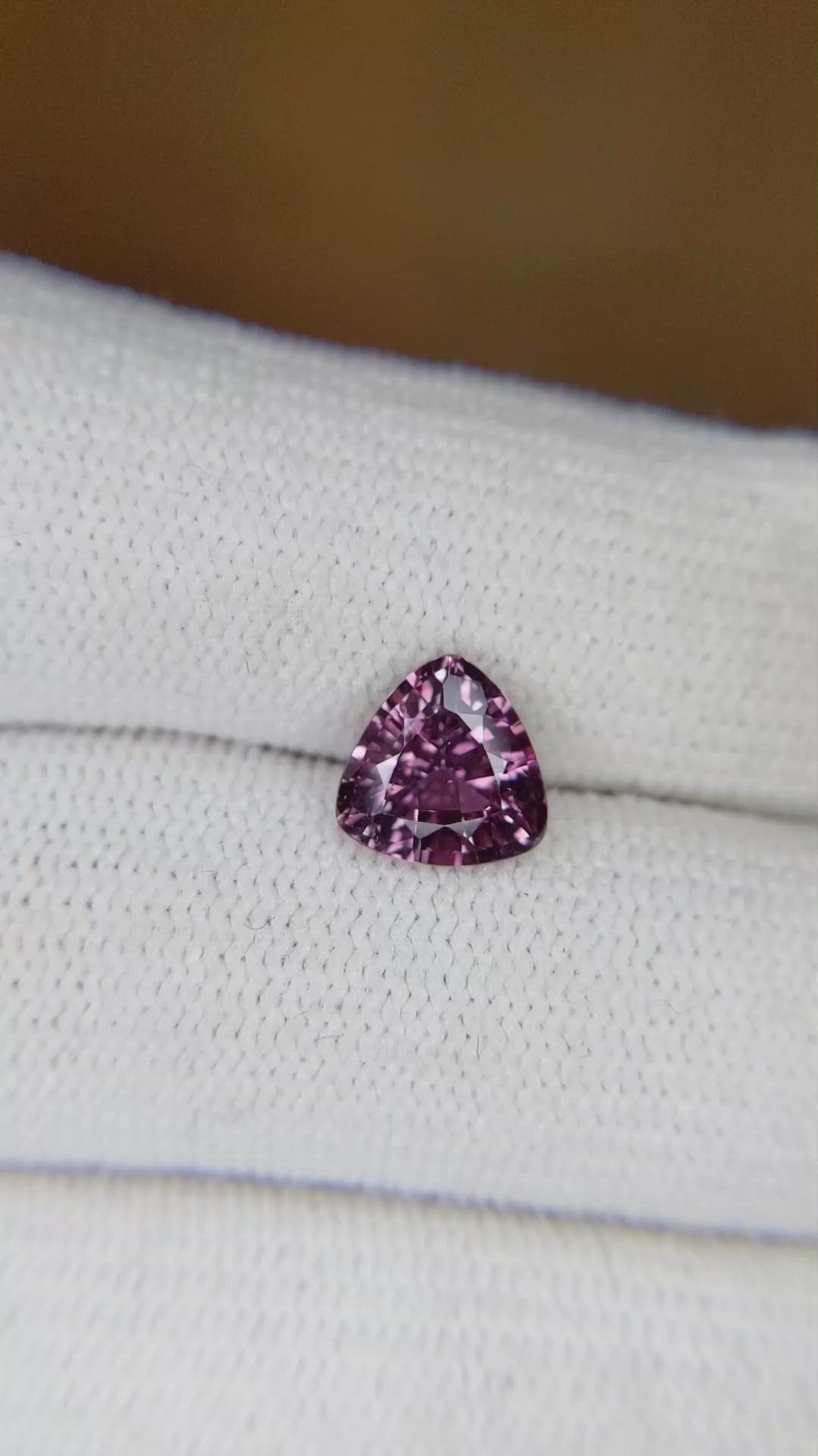 1.80 Ct. Pink Sapphire from Ceylon (Sri Lanka) Size Video