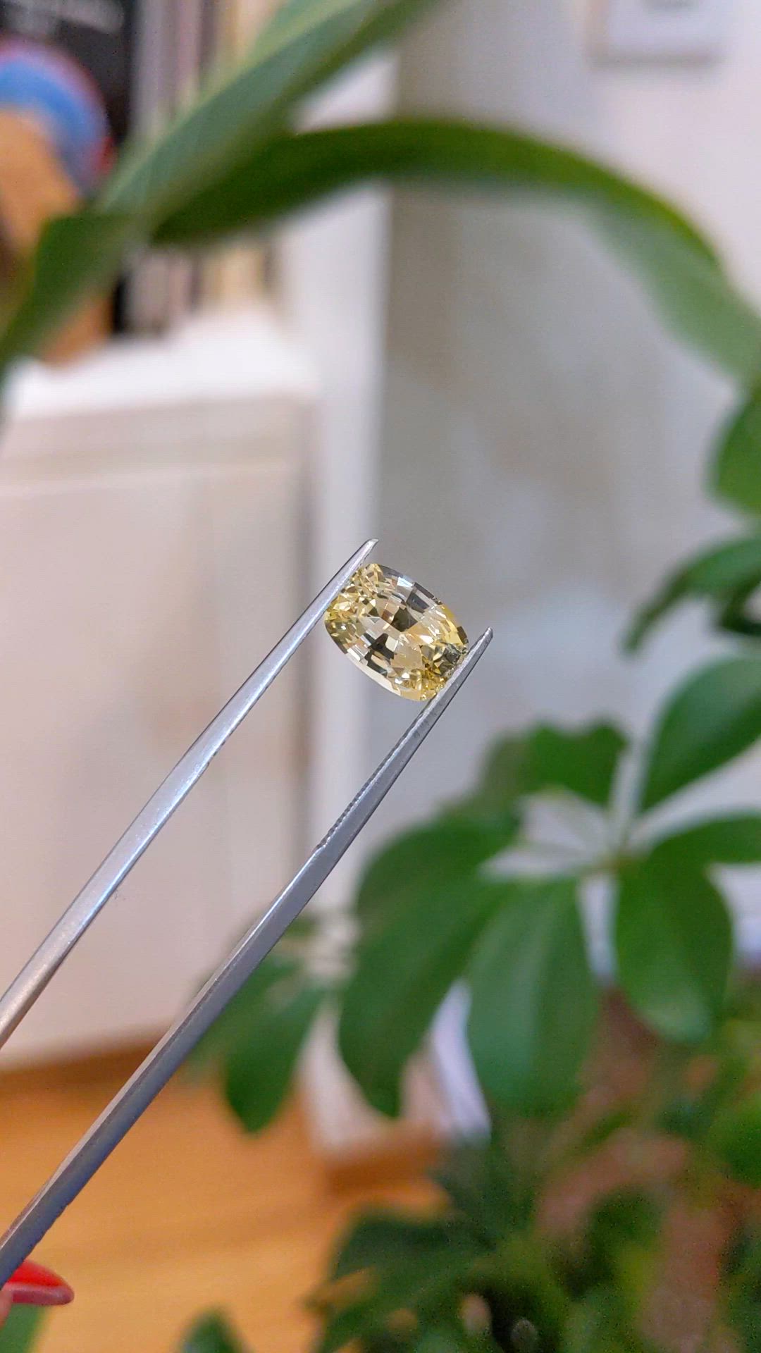 3.02 Ct. Sapphire from Ceylon (Sri Lanka) Size Video