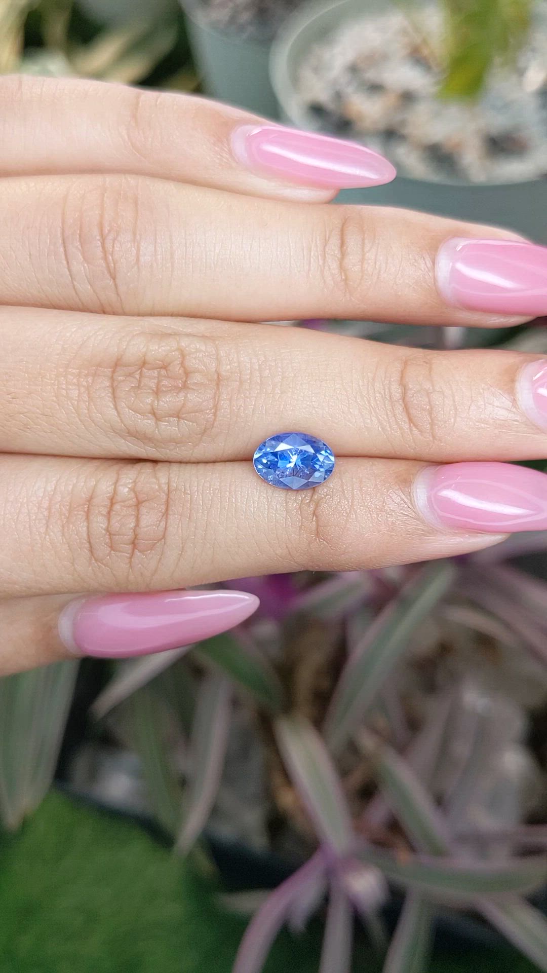 1.96 Ct. Blue Sapphire from Ceylon (Sri Lanka) Size Video