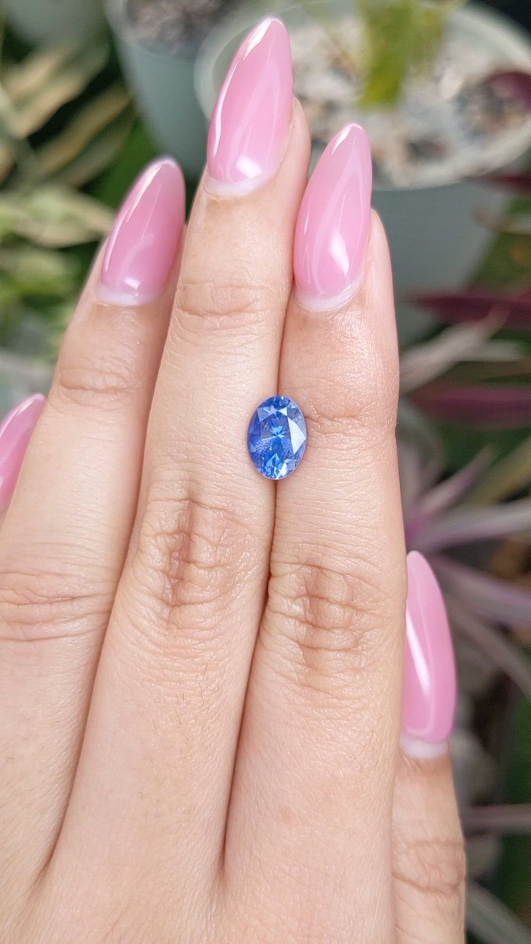 1.96 Ct. Blue Sapphire from Ceylon (Sri Lanka) Size Video