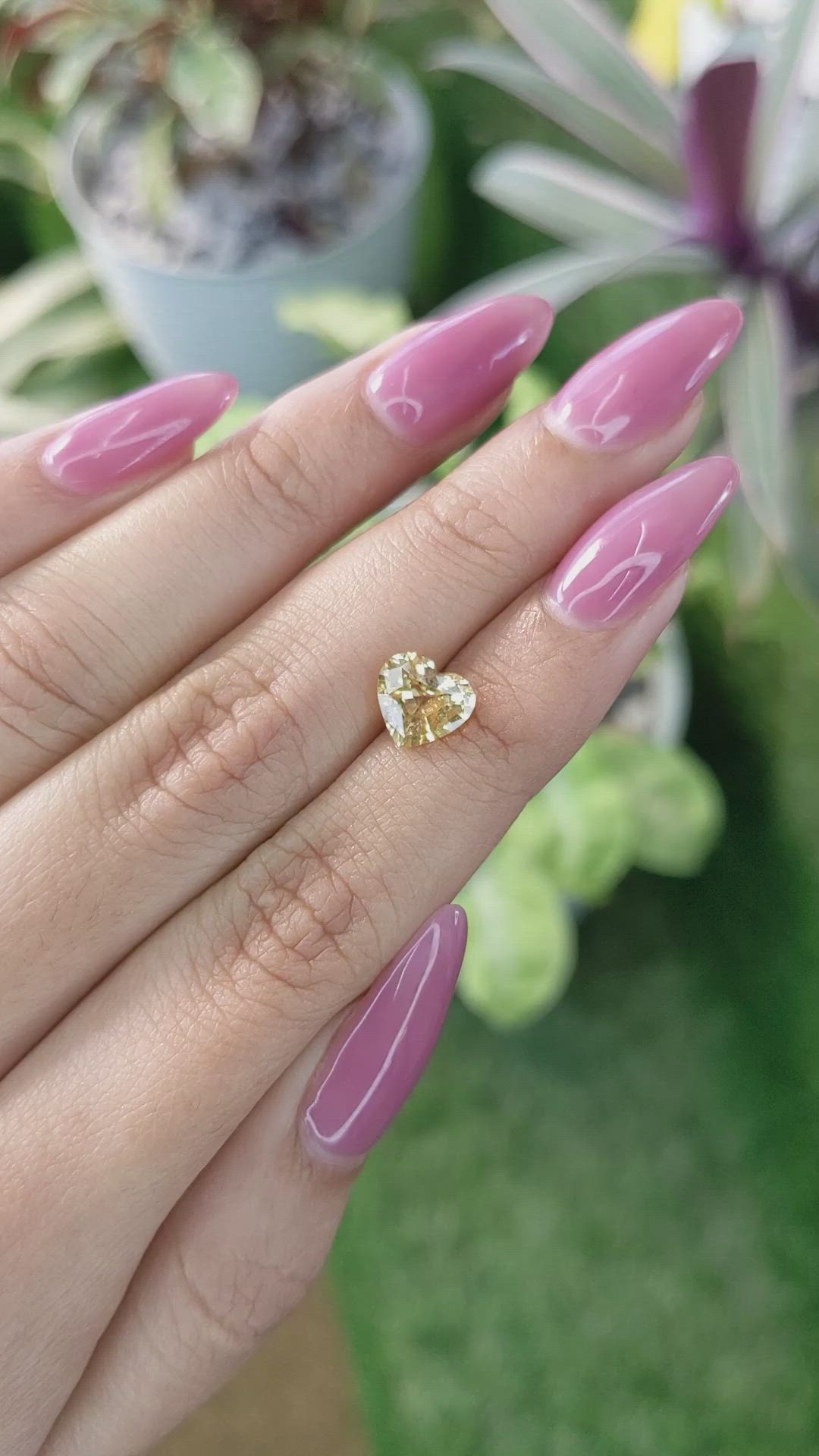 1.69 Ct. Yellow Sapphire from Ceylon (Sri Lanka) Size Video