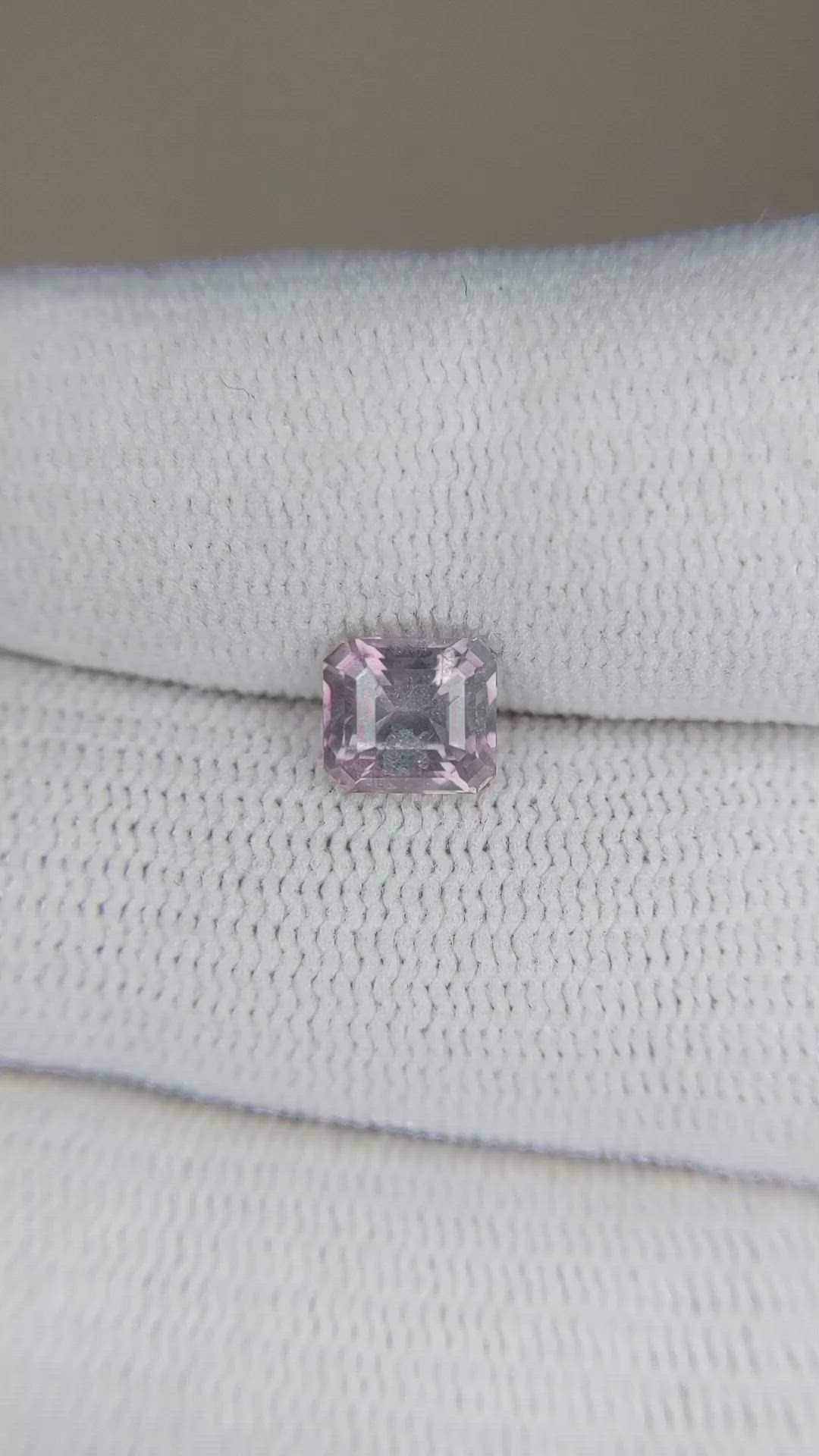 1.67 Ct. Pink Sapphire from Ceylon (Sri Lanka) Size Video