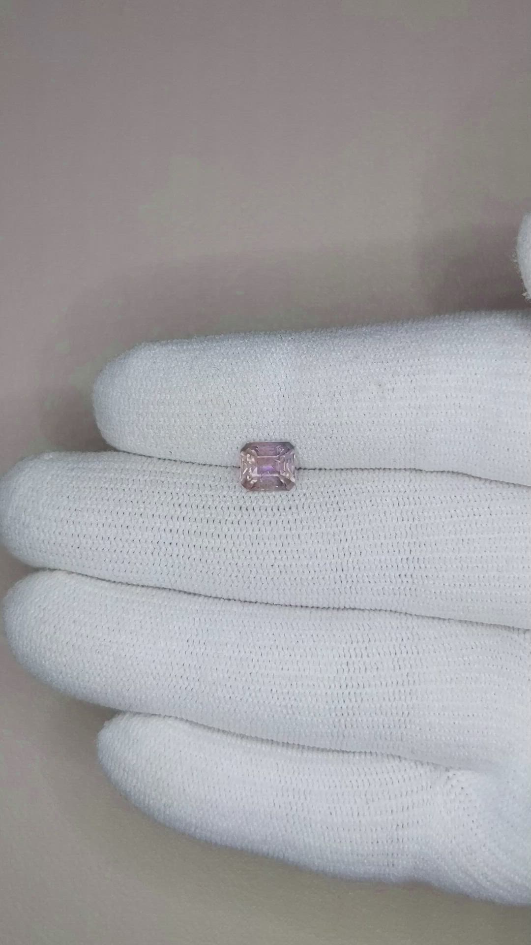 1.67 Ct. Pink Sapphire from Ceylon (Sri Lanka) Size Video