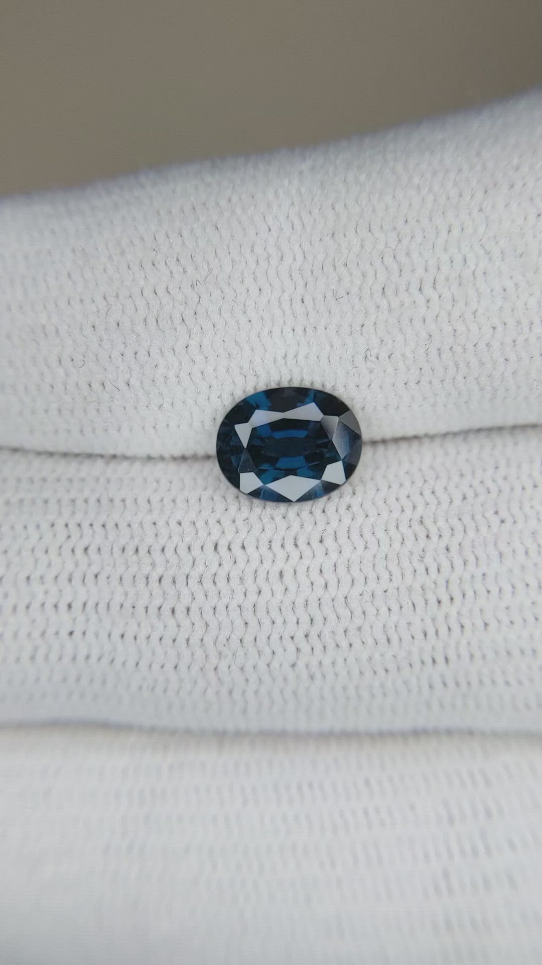 1.65 Ct. Blue Sapphire from Australia Size Video