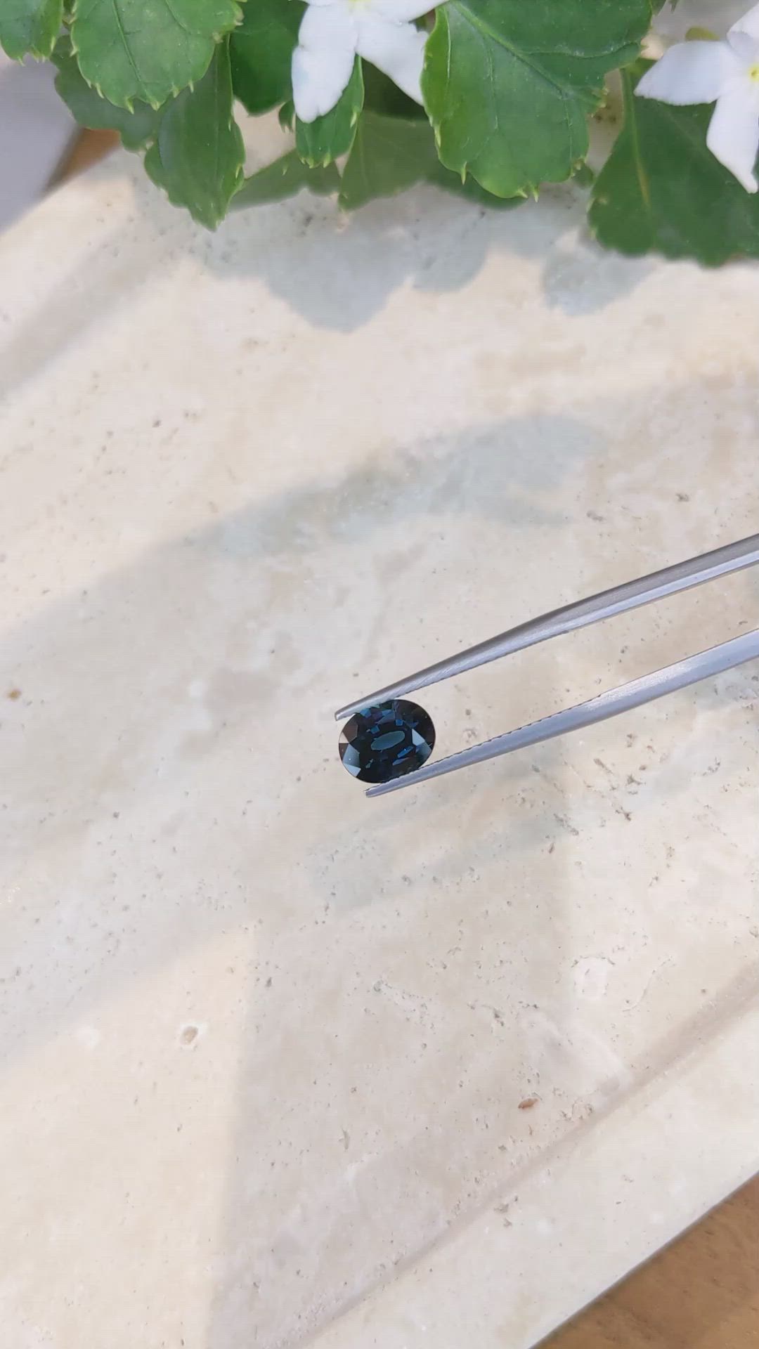 1.65 Ct. Blue Sapphire from Australia Size Video