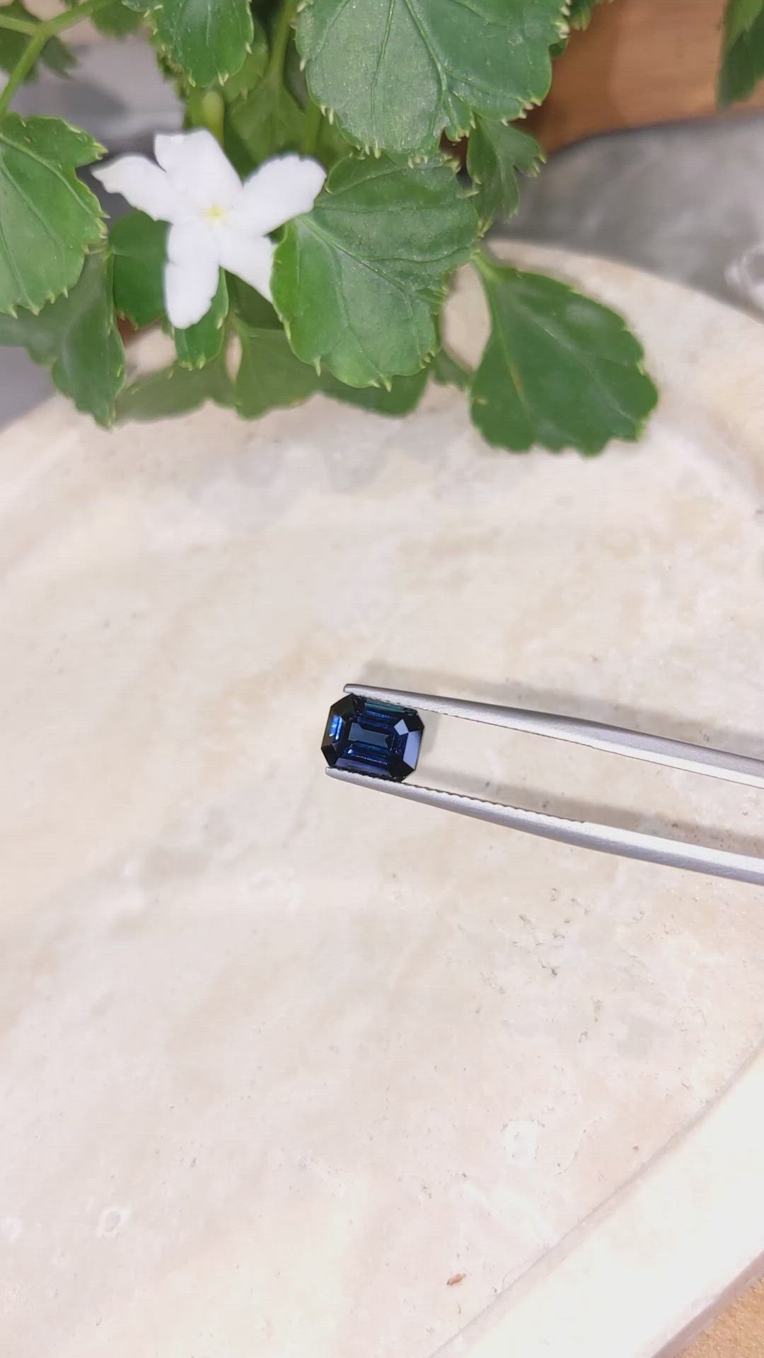 1.93 Ct. Blue Sapphire from Australia Size Video