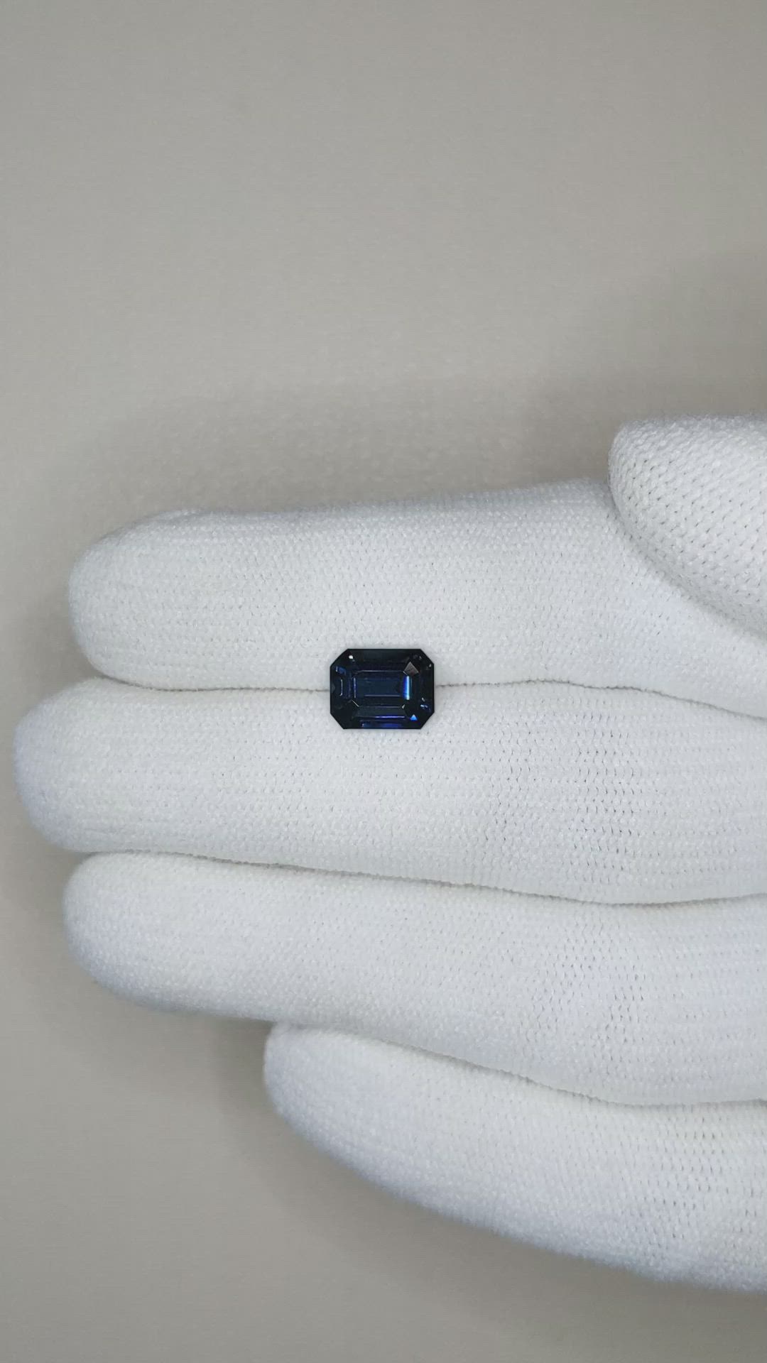 1.93 Ct. Blue Sapphire from Australia Size Video