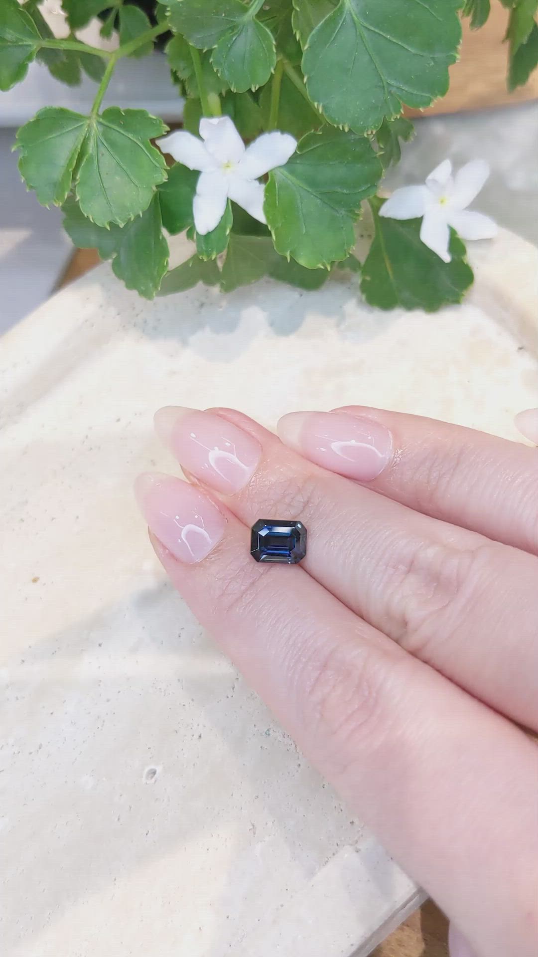 1.93 Ct. Blue Sapphire from Australia Size Video