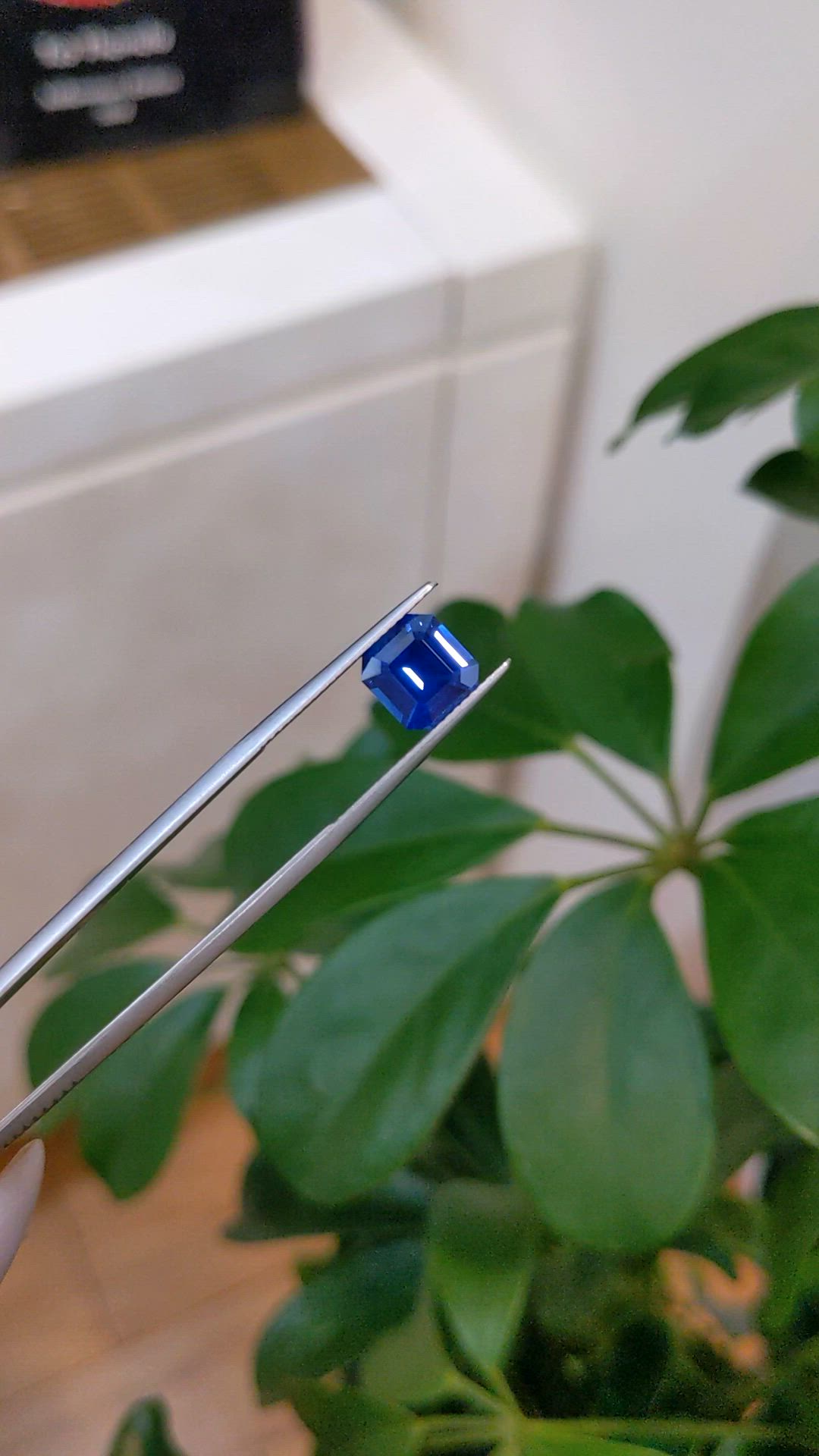 2.60 Ct. Blue Sapphire from Ceylon (Sri Lanka) Size Video