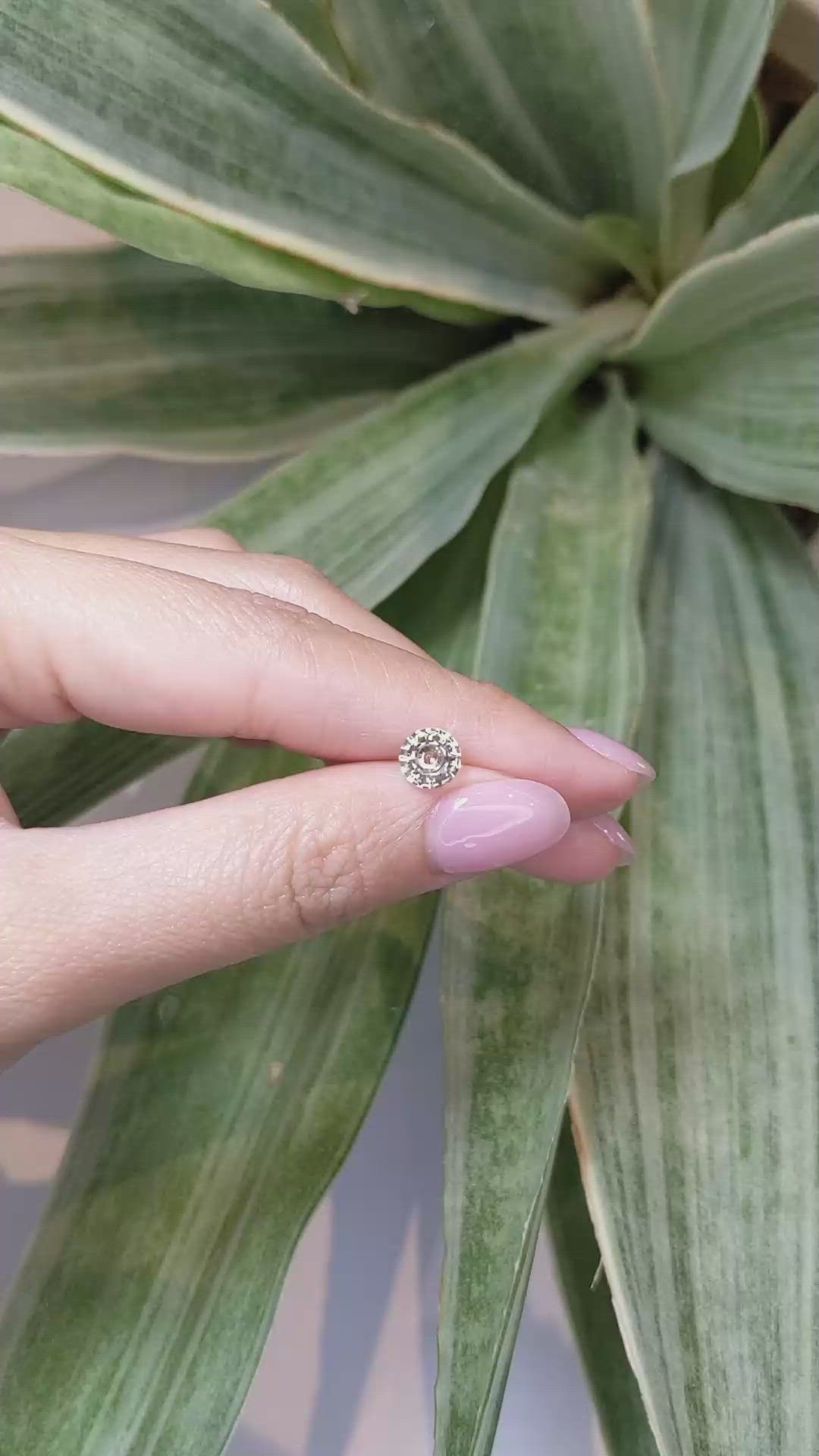 1.40 Ct. Yellow Sapphire from Ceylon (Sri Lanka) Size Video