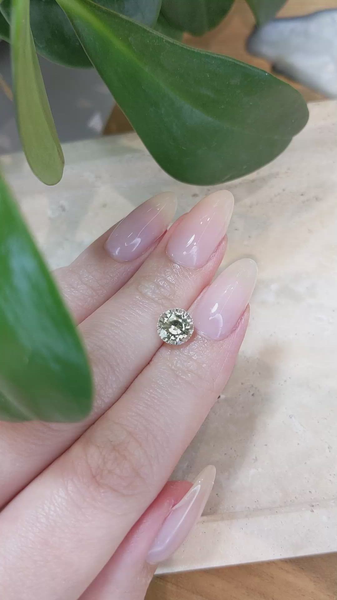2.27 Ct. Yellow Sapphire from Ceylon (Sri Lanka) Size Video