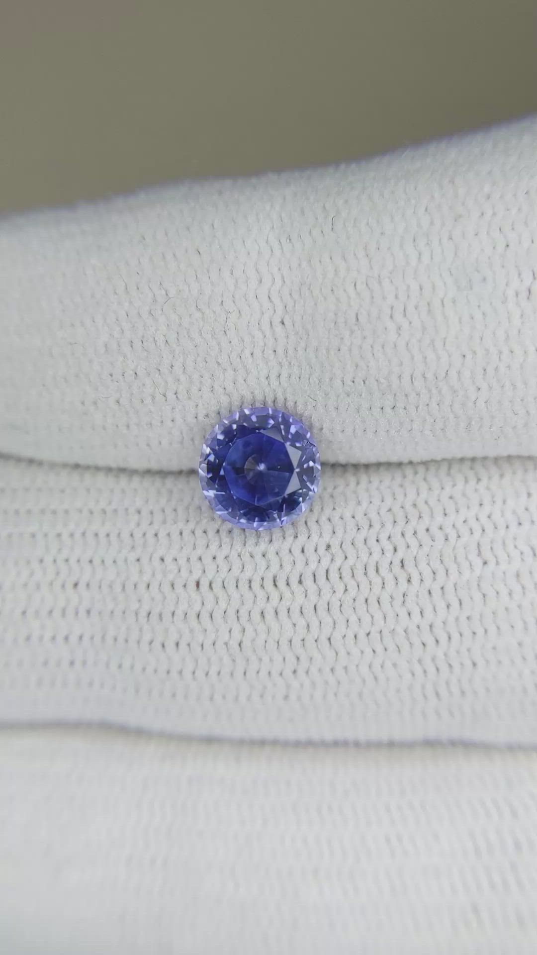 1.95 Ct. Blue Sapphire from Ceylon (Sri Lanka) Size Video
