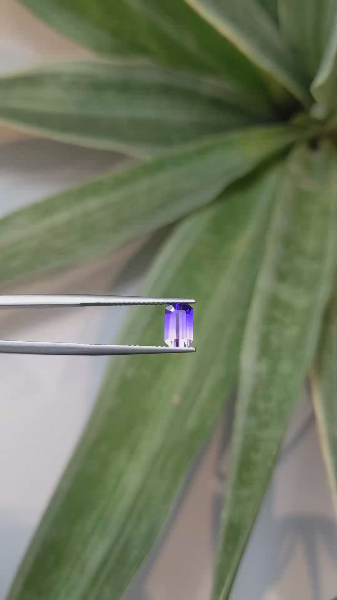 1.40 Ct. Sapphire from Ceylon (Sri Lanka) Size Video