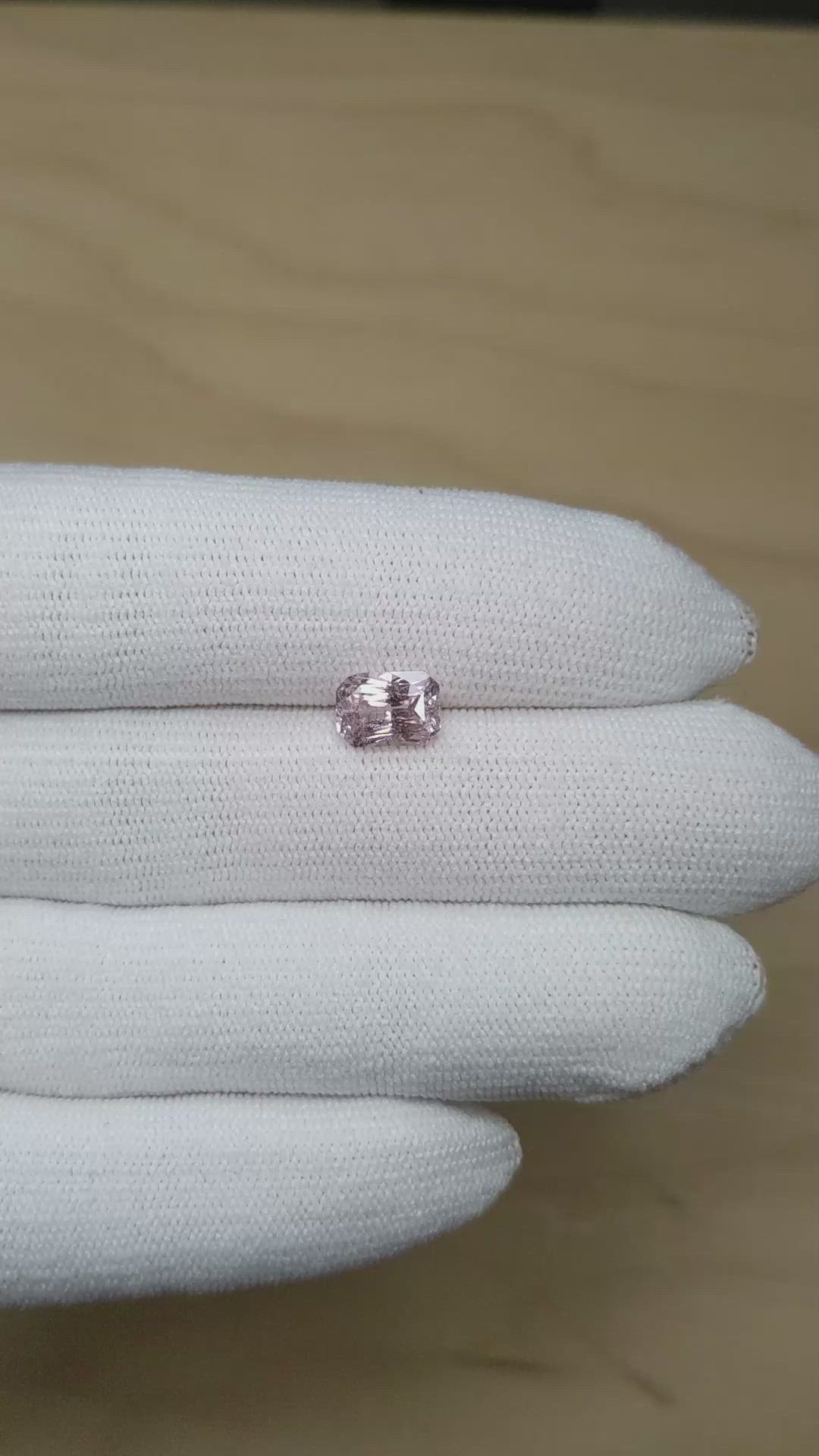 1.94 Ct. Pink Sapphire from Ceylon (Sri Lanka) Size Video
