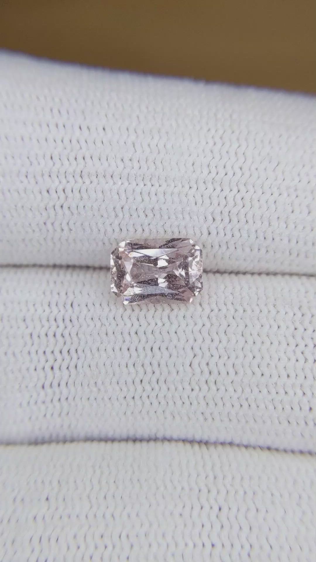 1.94 Ct. Pink Sapphire from Ceylon (Sri Lanka) Size Video