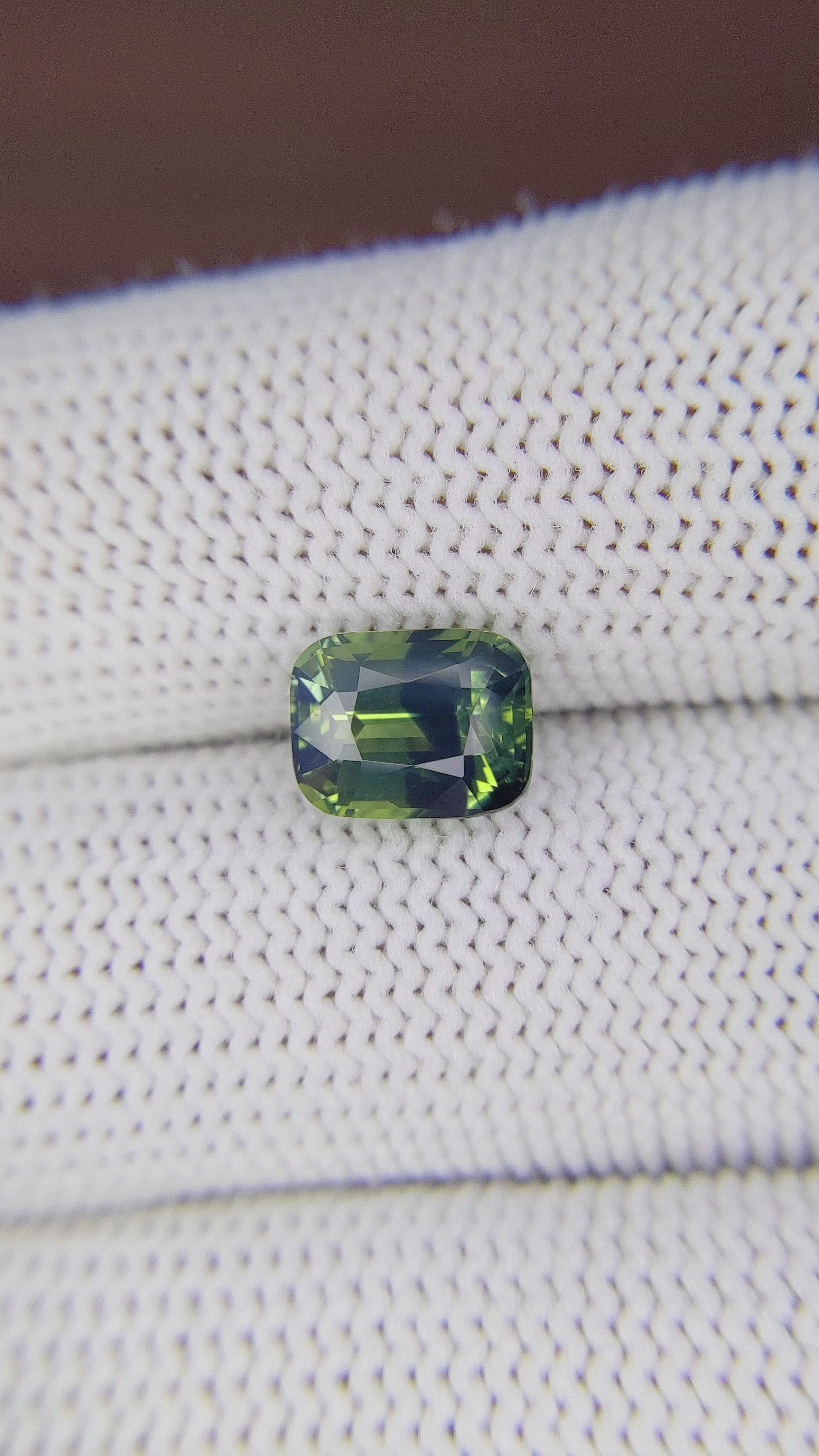 3.02 Ct. Bi Color Sapphire from Madagascar Size Video