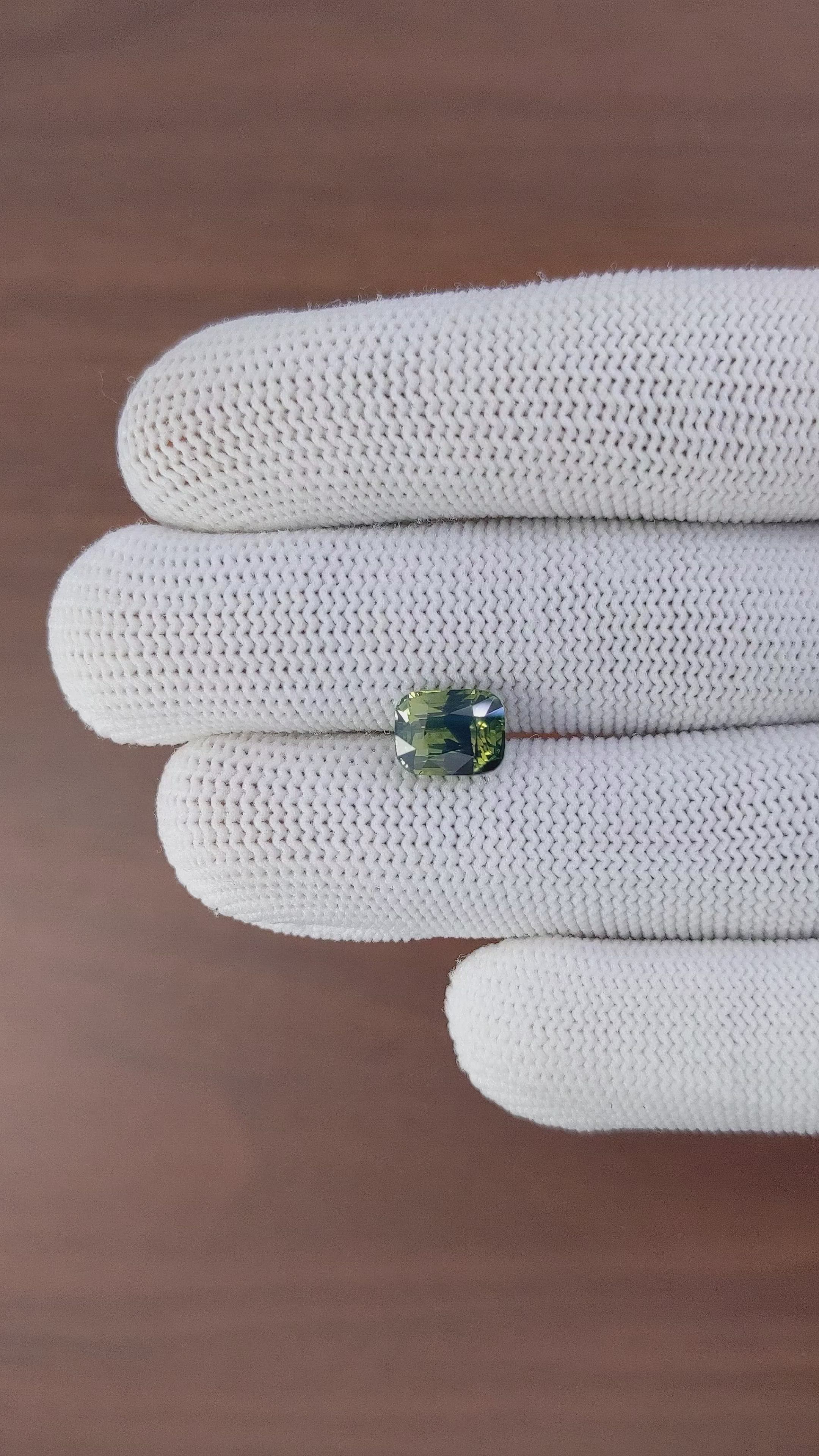 3.02 Ct. Bi Color Sapphire from Madagascar Size Video