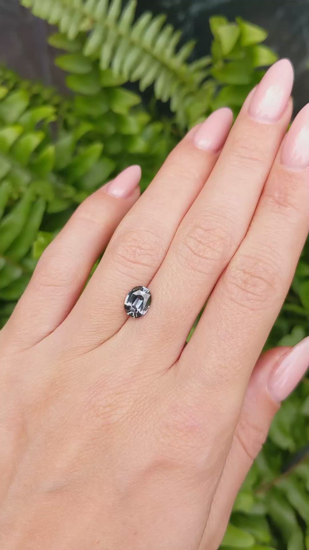 1.60 Ct. Bluish Green Sapphire from Africa Size Video