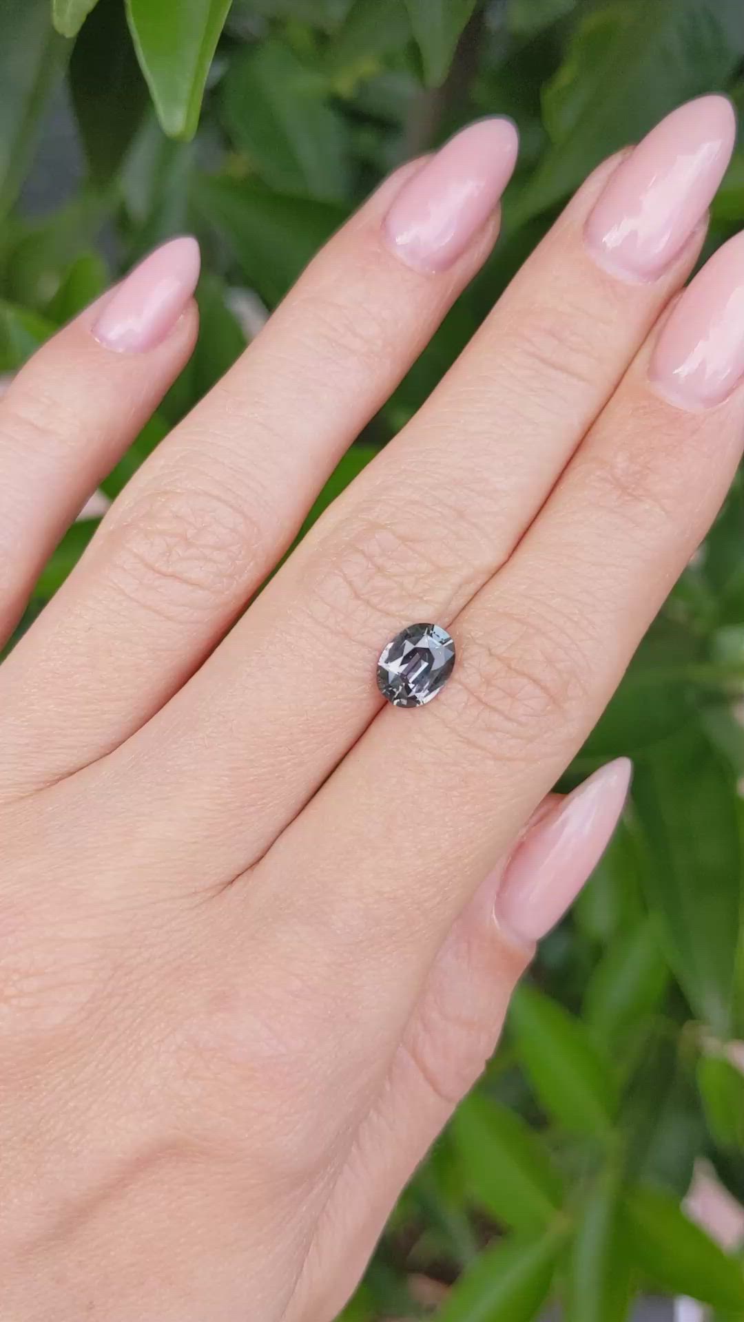 1.60 Ct. Bluish Green Sapphire from Africa Size Video