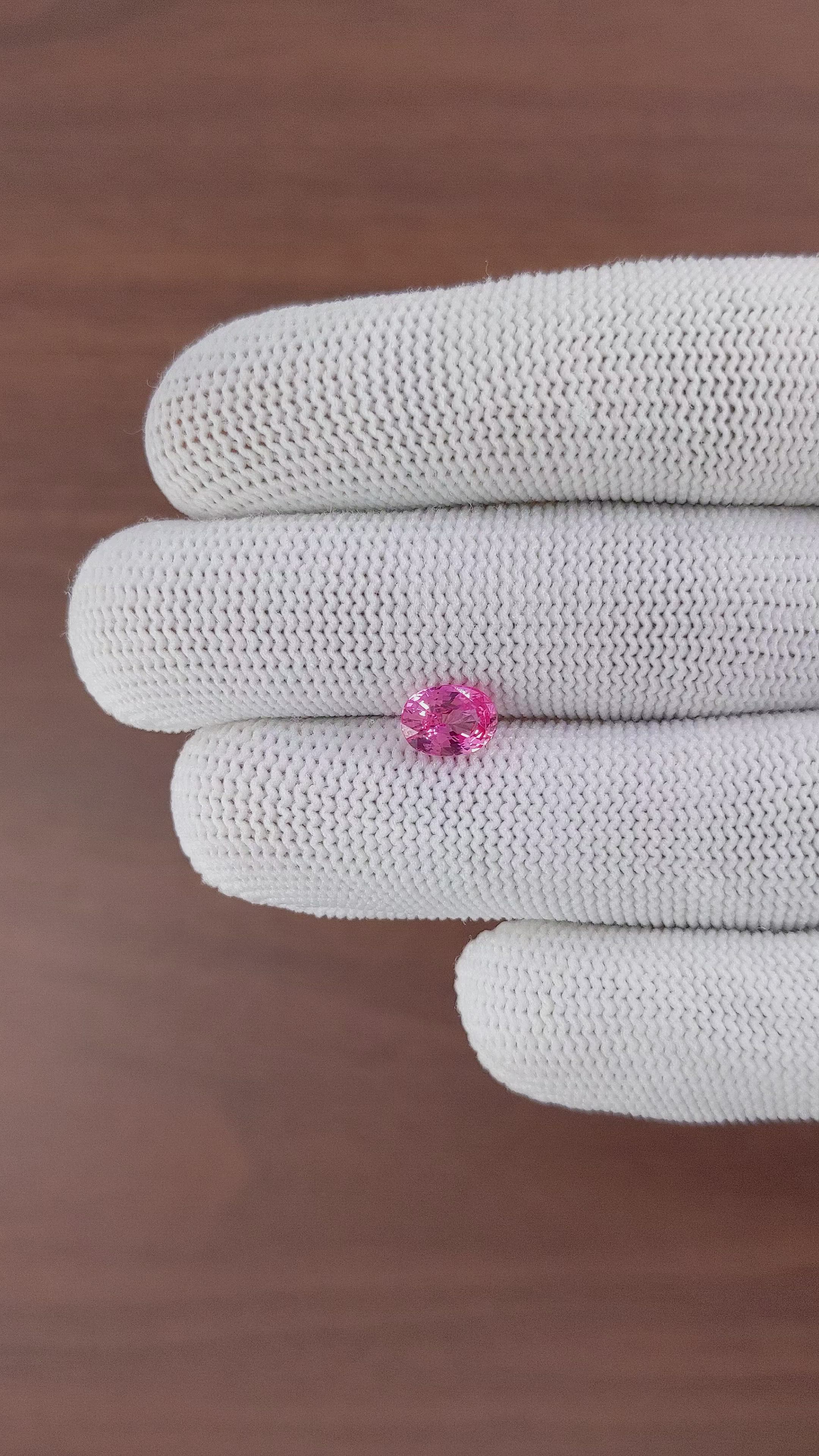 1.54 Ct. Pink Sapphire from Africa Size Video