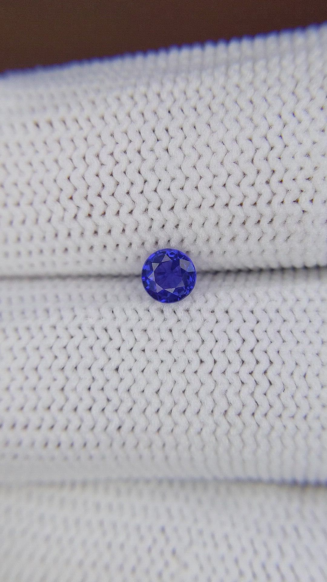 0.36 Ct. Color Change Sapphire from Ceylon (Sri Lanka) Size Video