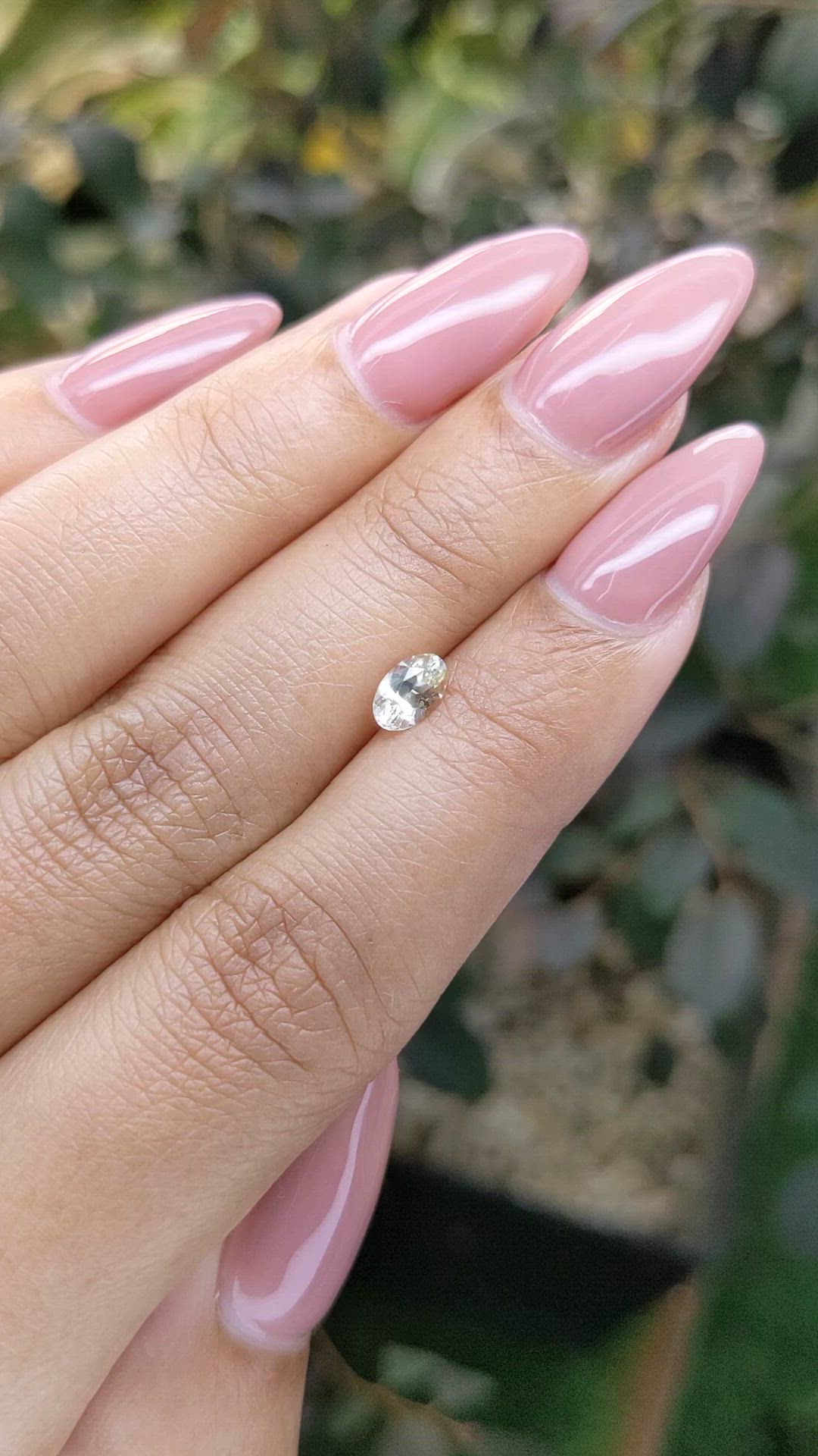 0.48 Ct. Yellow Sapphire from Ceylon (Sri Lanka) Size Video