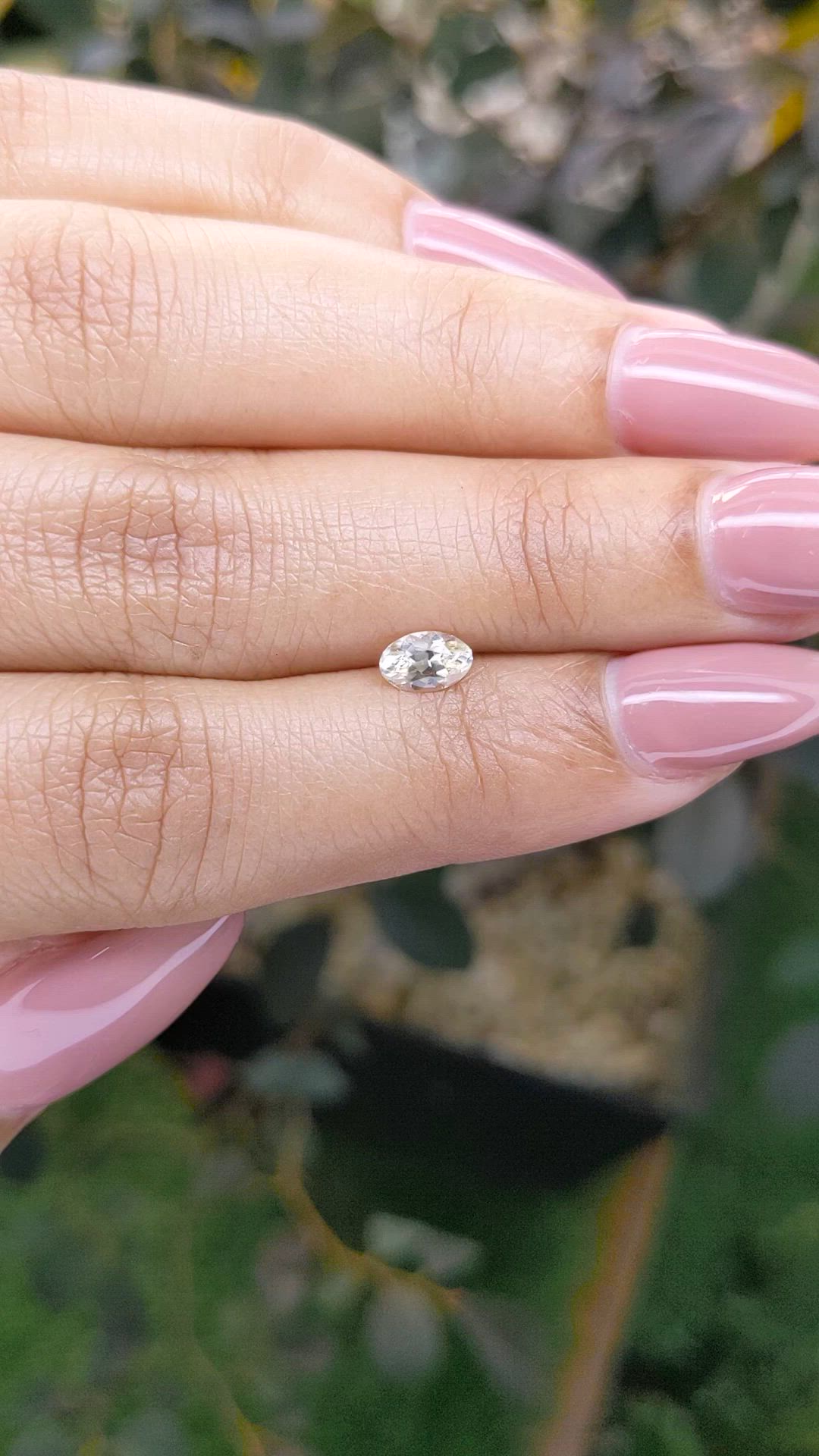 0.48 Ct. Yellow Sapphire from Ceylon (Sri Lanka) Size Video