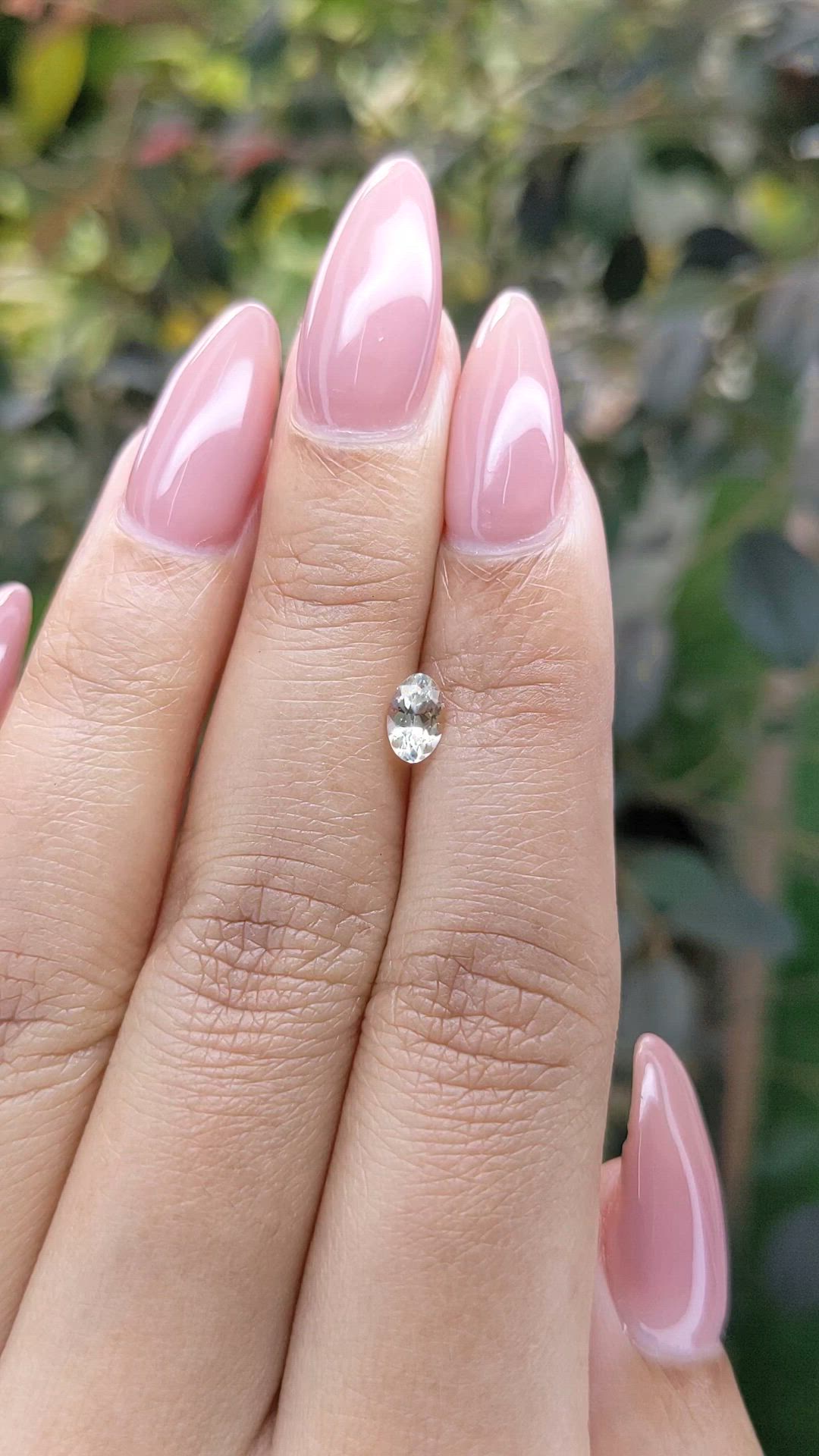 0.48 Ct. Yellow Sapphire from Ceylon (Sri Lanka) Size Video