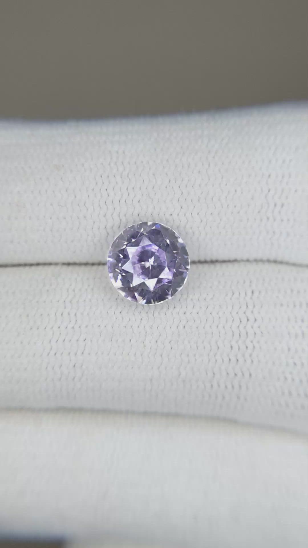 3.01 Ct. Purple Sapphire from Ceylon (Sri Lanka) Size Video