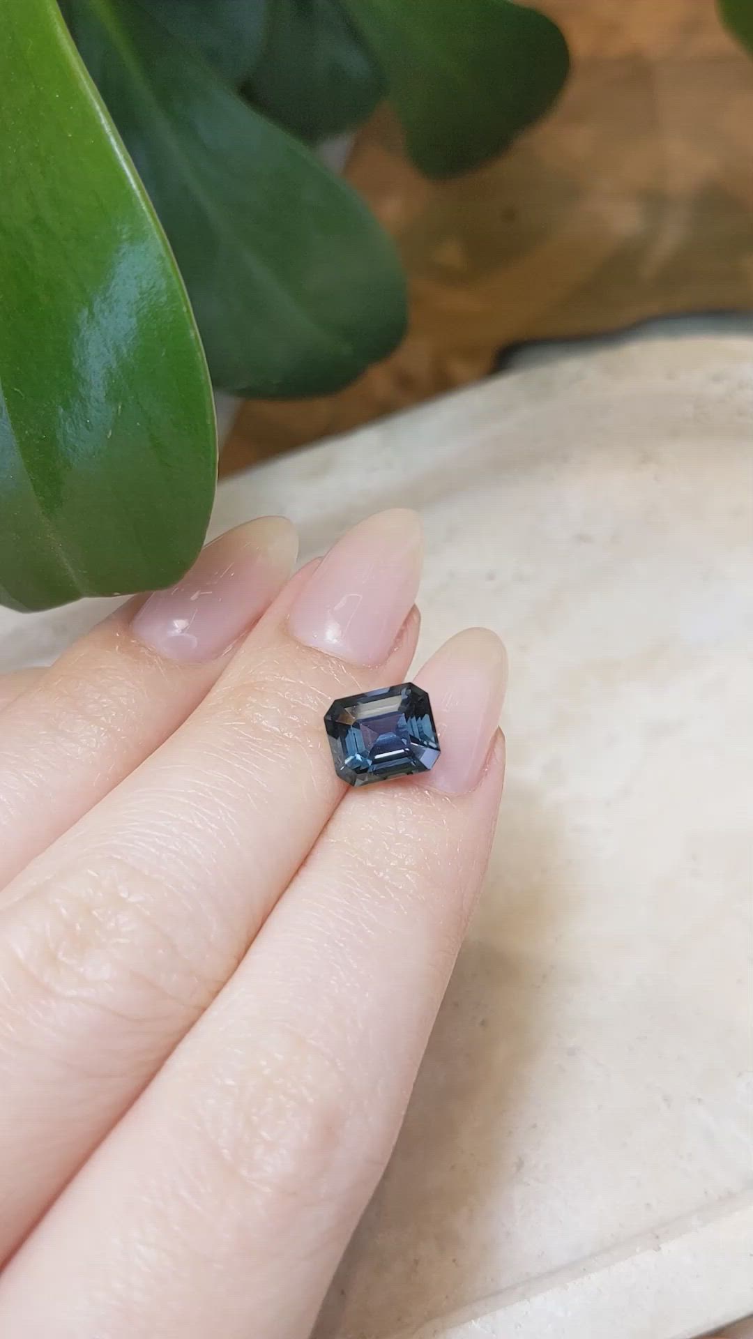 3.50 Ct. Color Change Sapphire from Madagascar Size Video