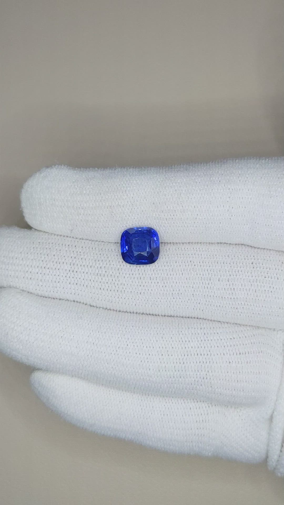 3.06 Ct. Blue Sapphire from Madagascar Size Video